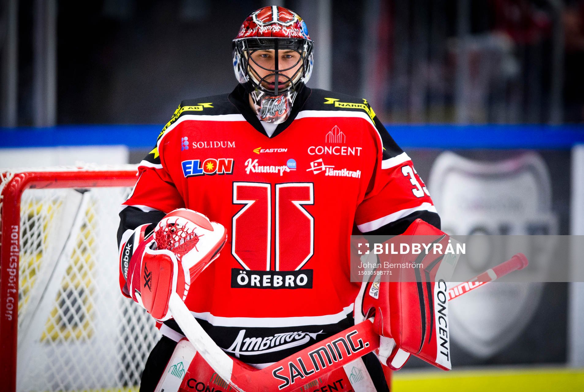Örebros målvakt Julius Hudacek