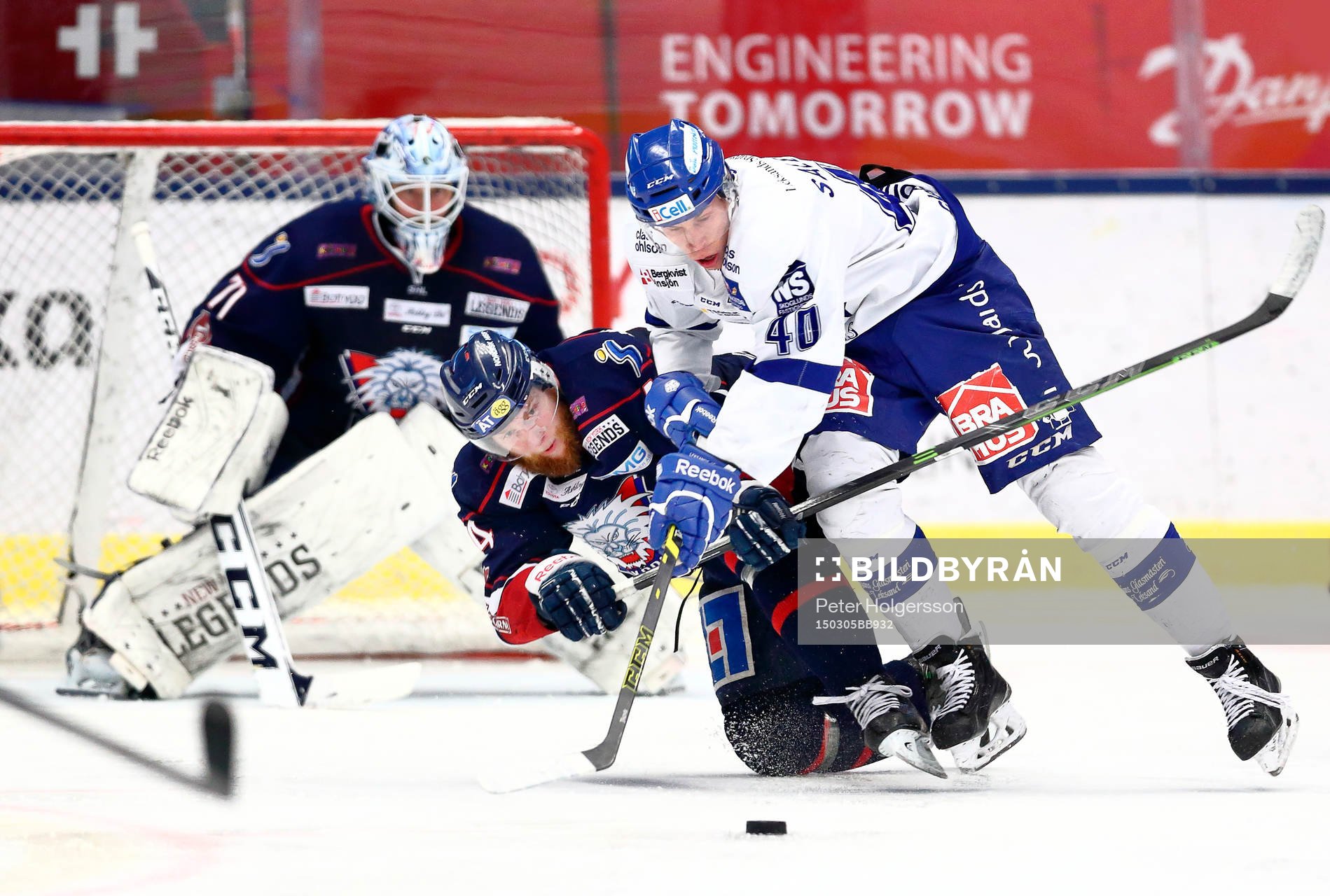 Linköpings Jonas Junland och Leksands Tomi Sallinen
