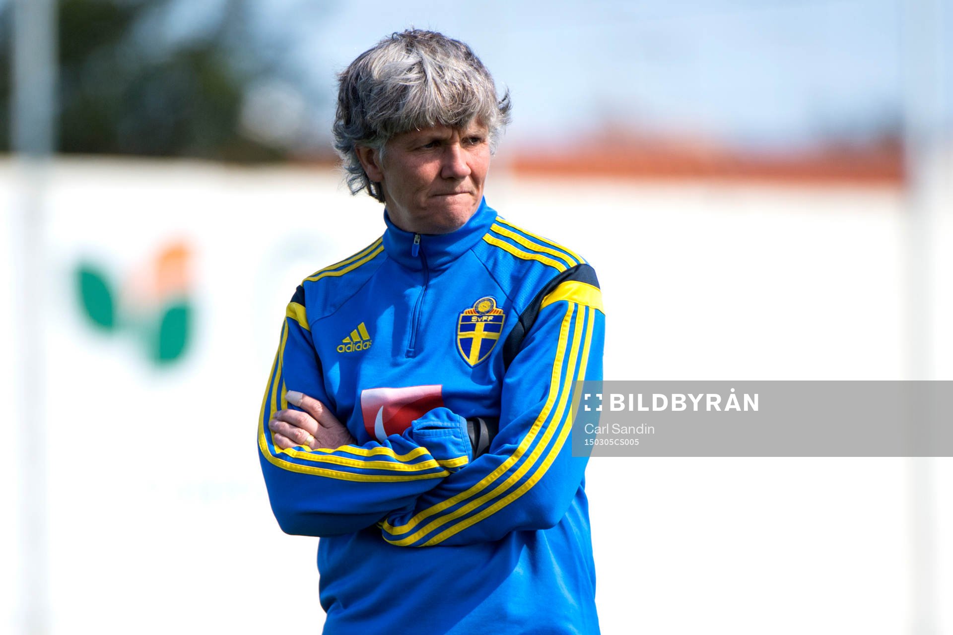 Sveriges förbundskapten Pia Sundhage