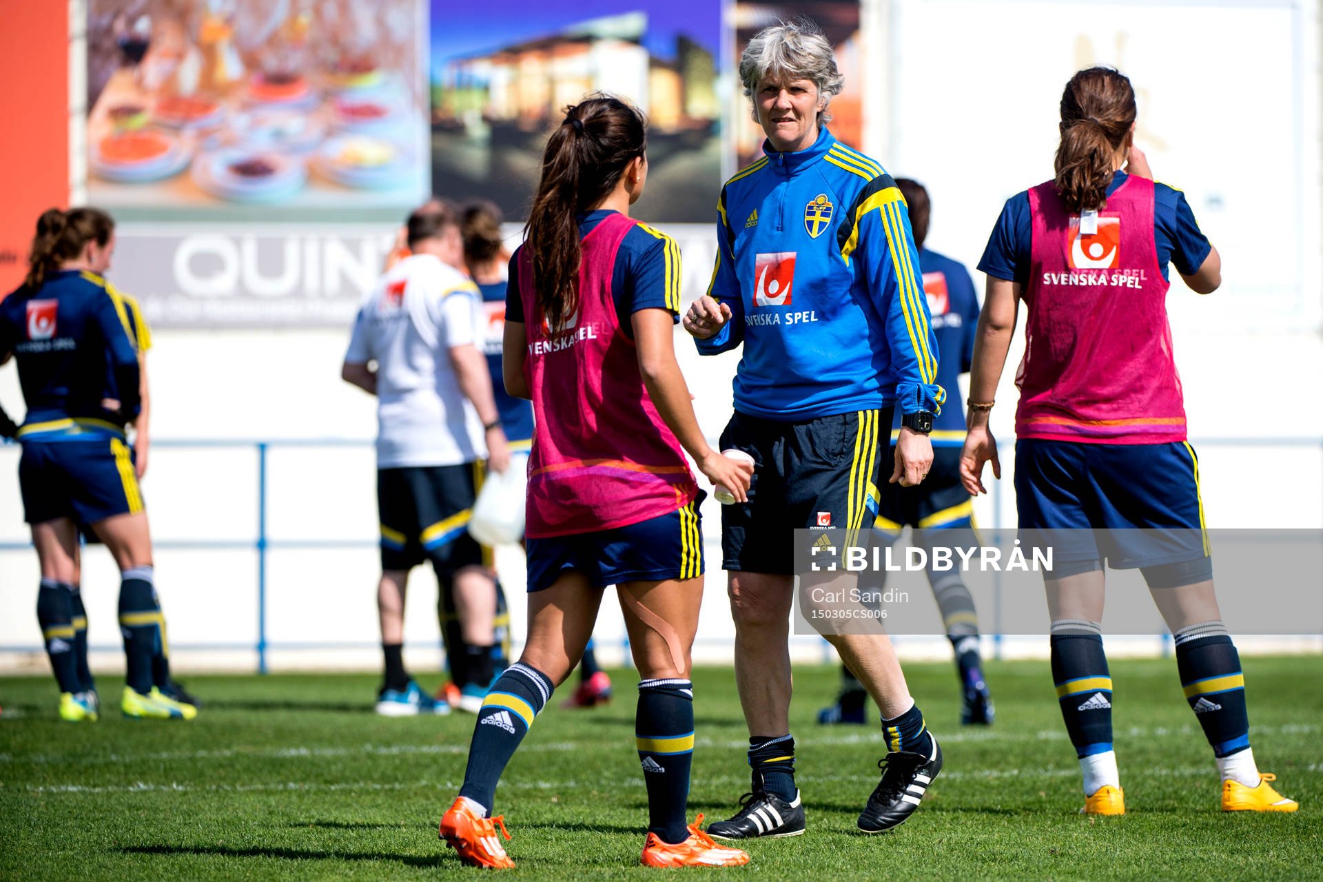 Sveriges förbundskapten Pia Sundhage