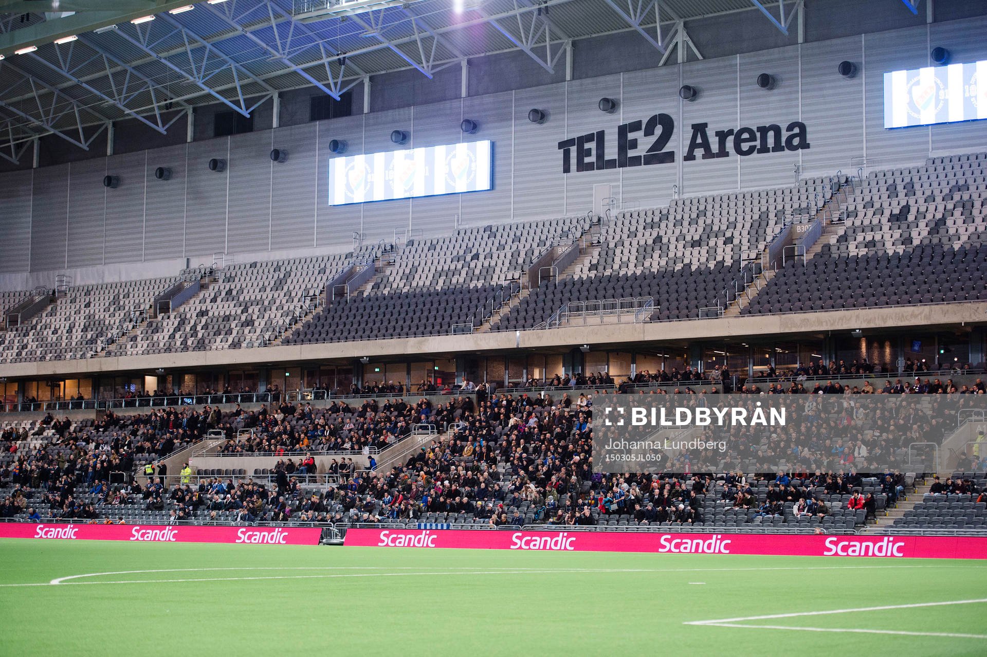 2831 tittar på fotbollsmatchen i Svenska cupen mellan