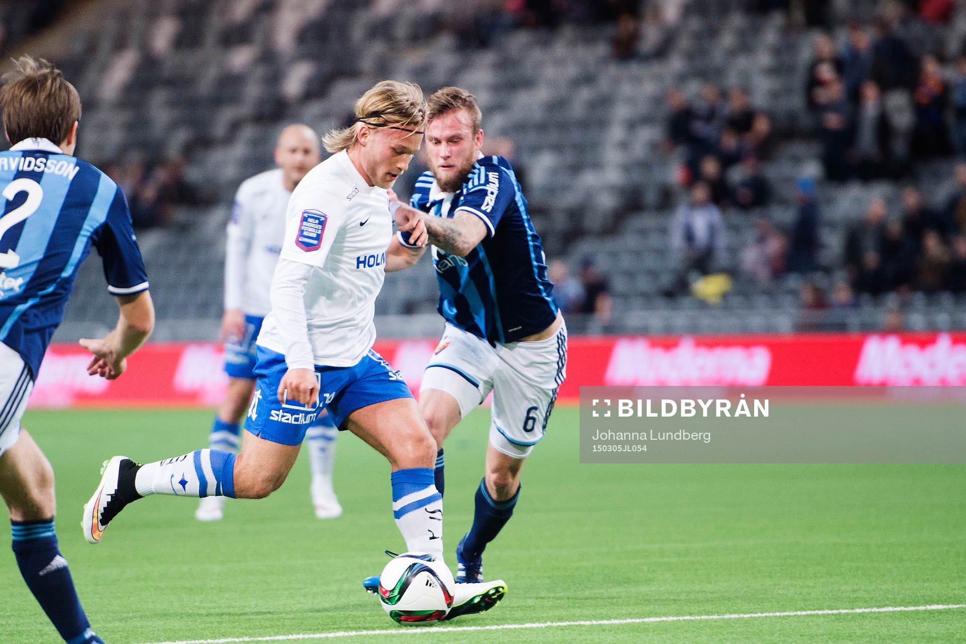 Norrköpings Nicklas Bärkroth och Djurgårdens Aleksander