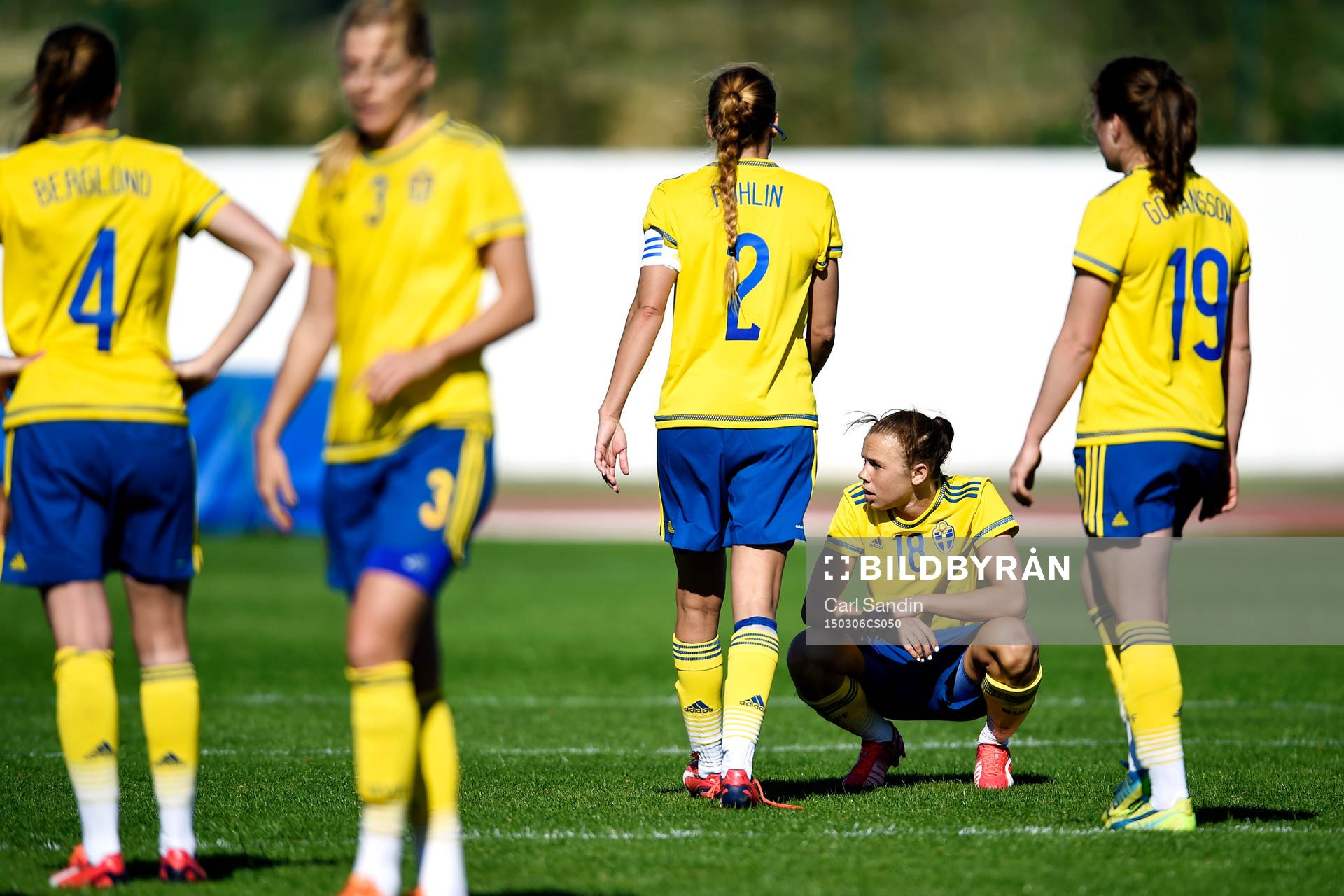 Sveriges Jessica Samuelsson deppar
