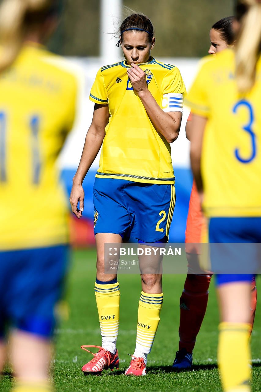Sveriges Charlotte Rohlin deppar