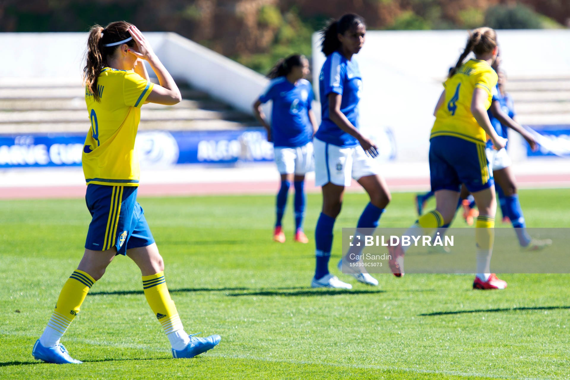 Sveriges Kosovare Asllani deppar