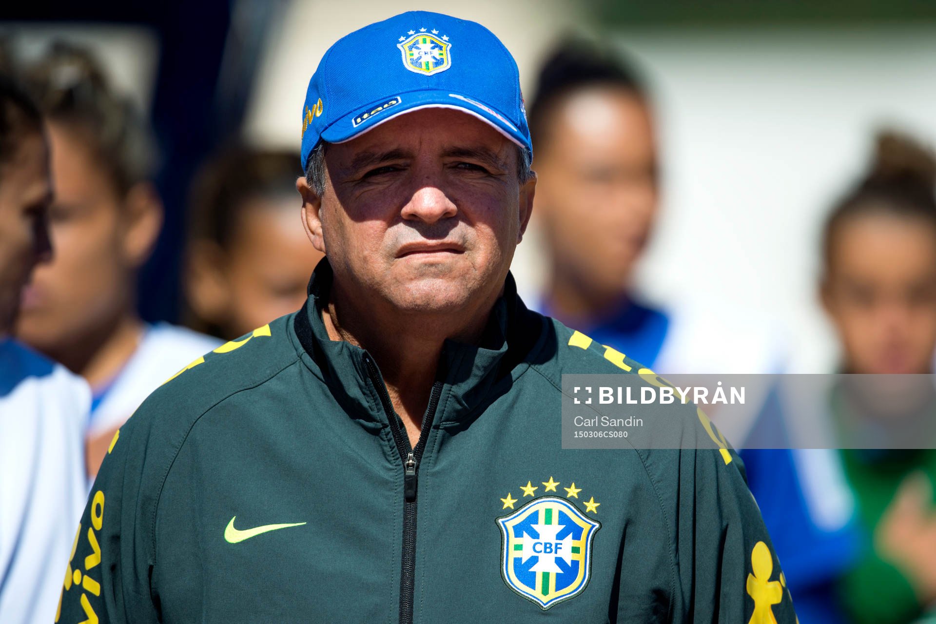 Brasiliens förbundskapten Vadao