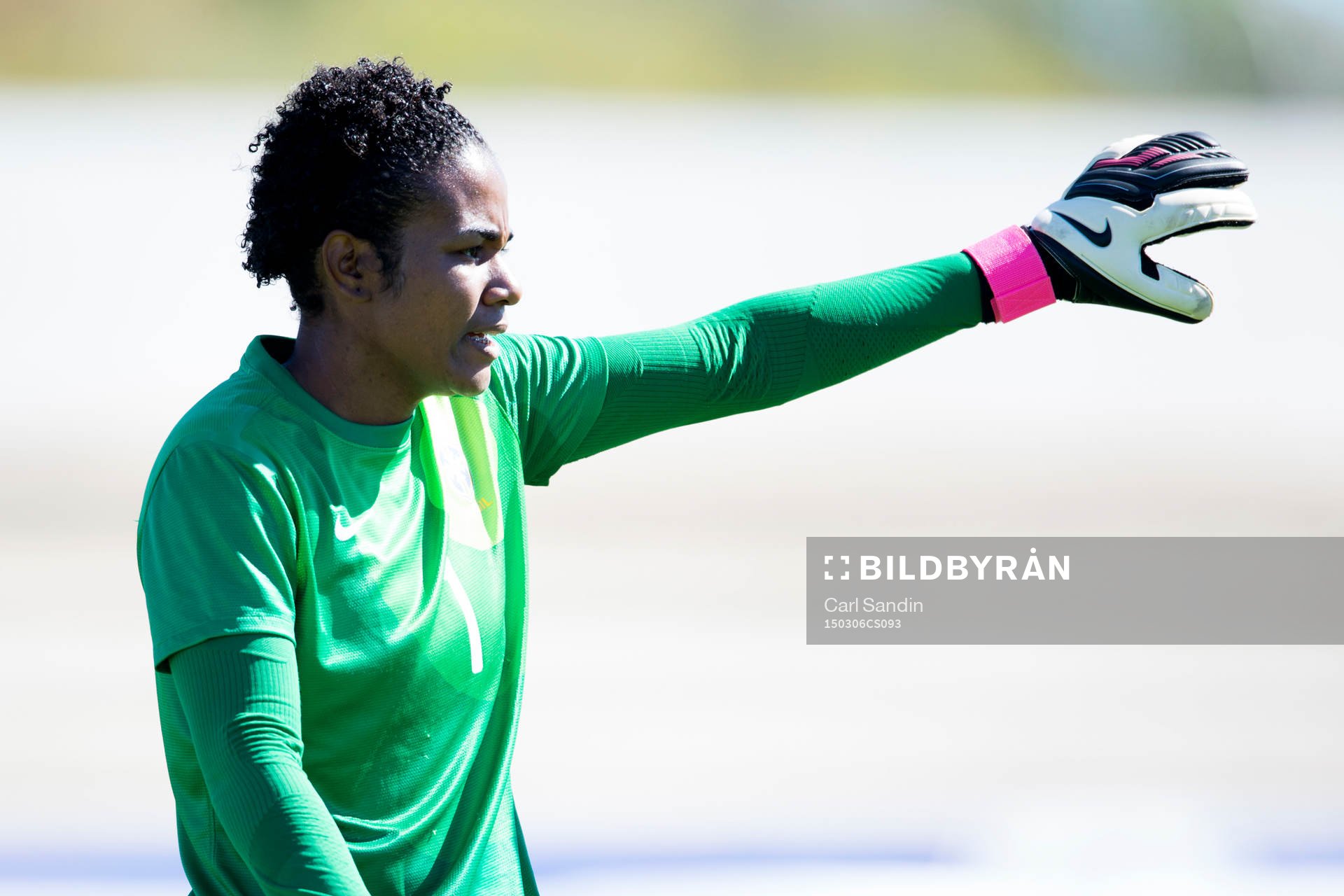Brasiliens målvakt Luciana Dionisio