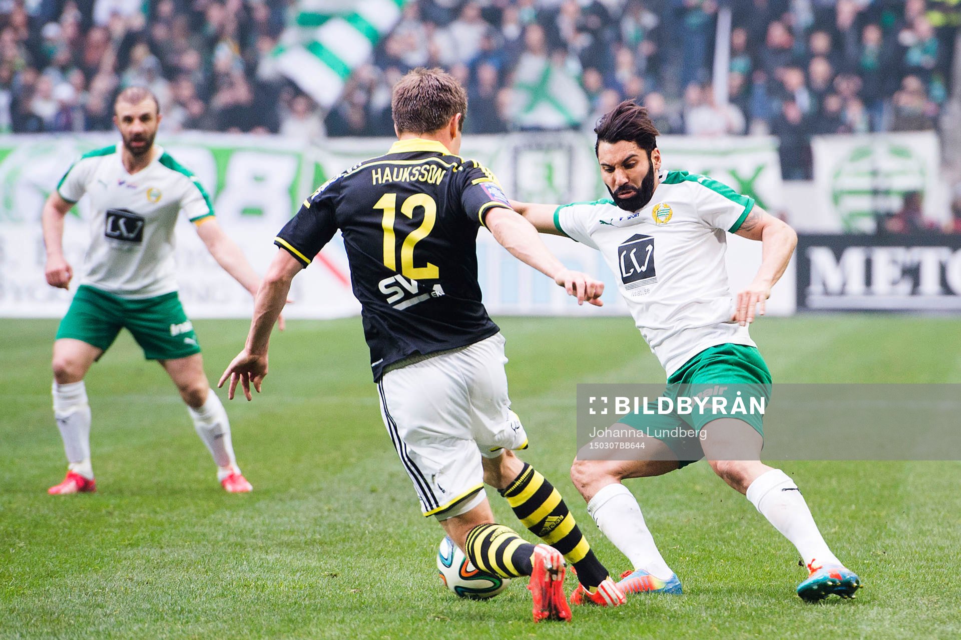 s Haukur Hauksson och Hammarbys Stefan Batan