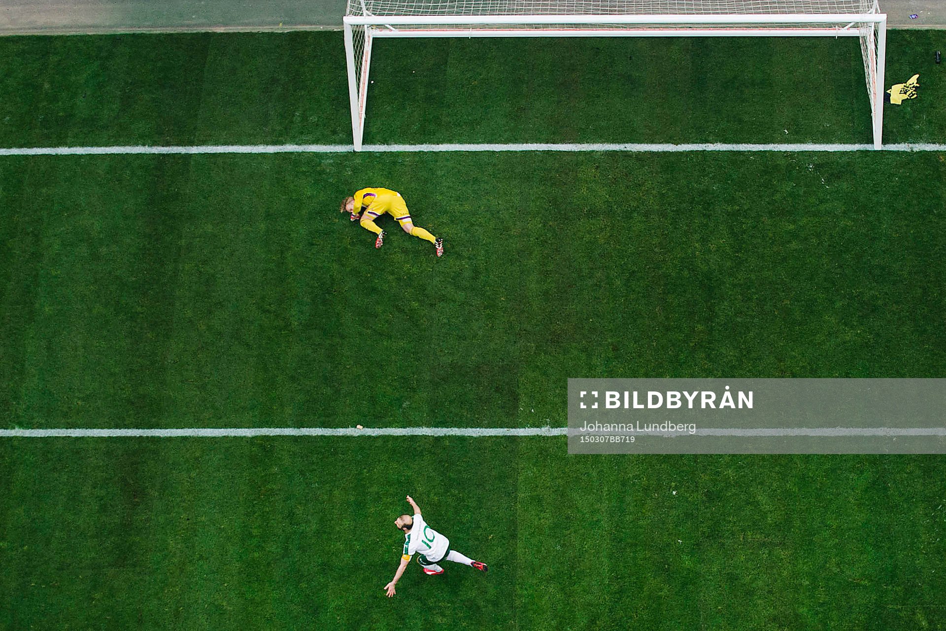 Hammarbys Kennedy Bakircioglu jublar