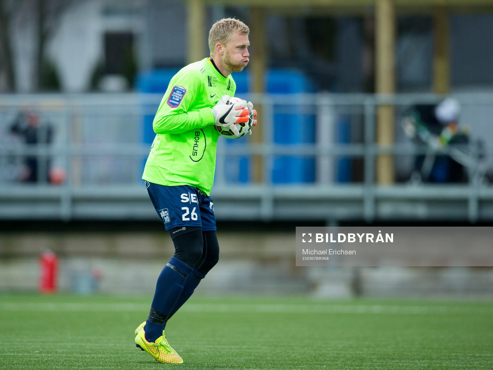 Häckens målvakt Peter Abrahamsson