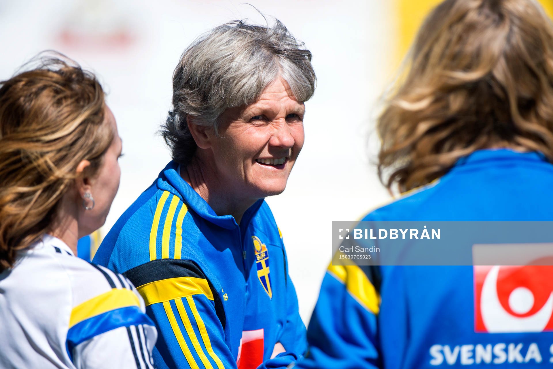 Sveriges förbundskapten Pia Sundhage