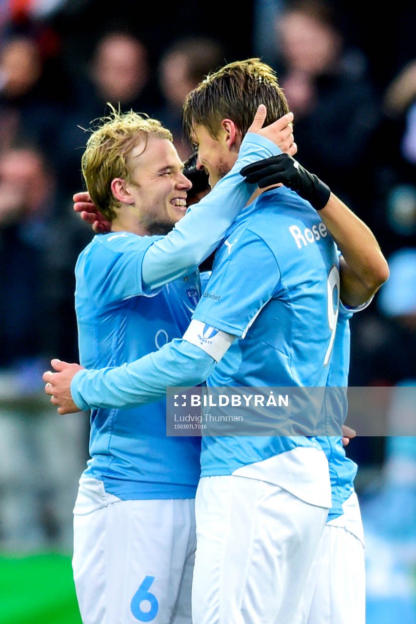 Malmö FFs Oscar Lewicki kramar om Markus Rosenberg