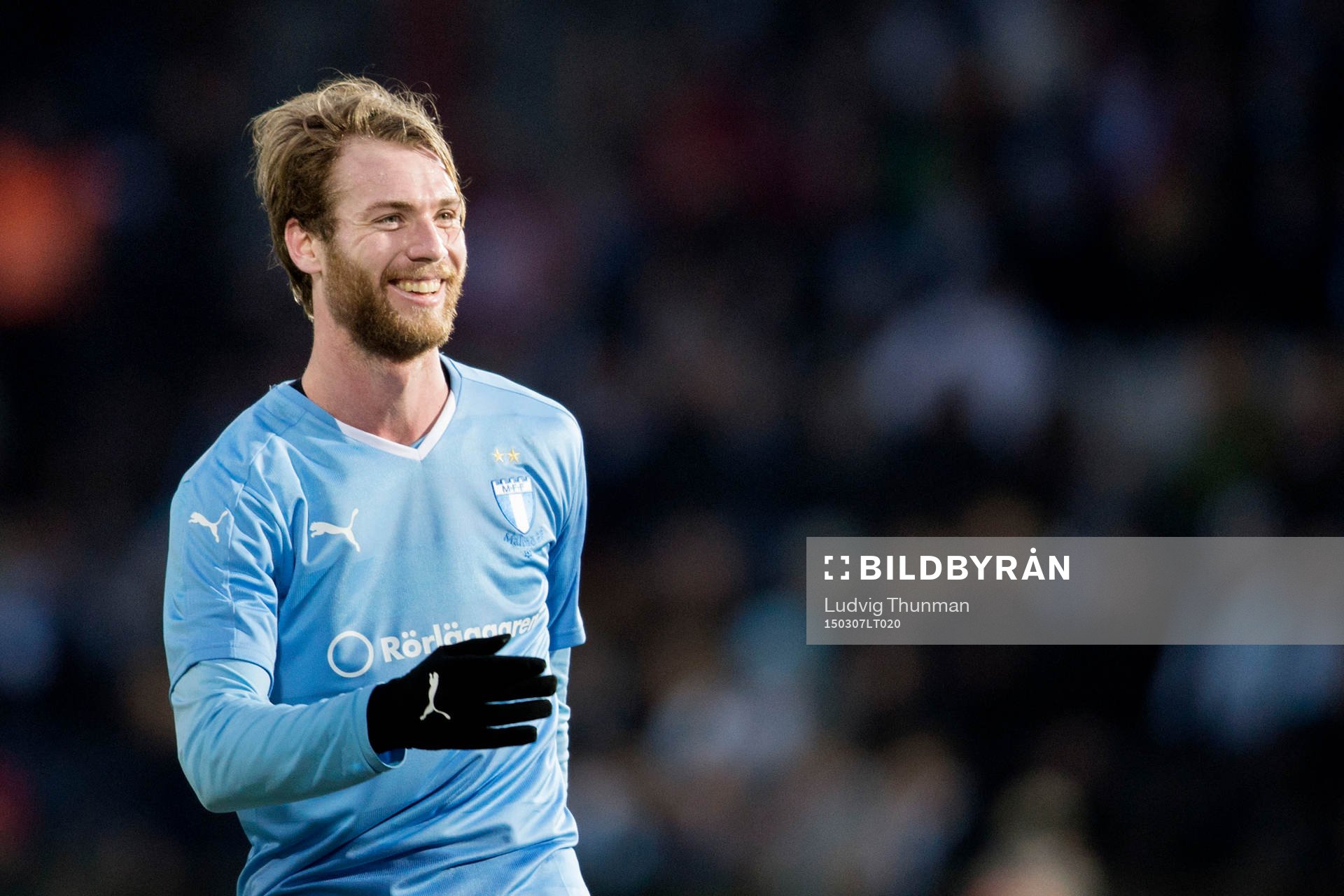 Malmö FFs Jo Inge Berget ler