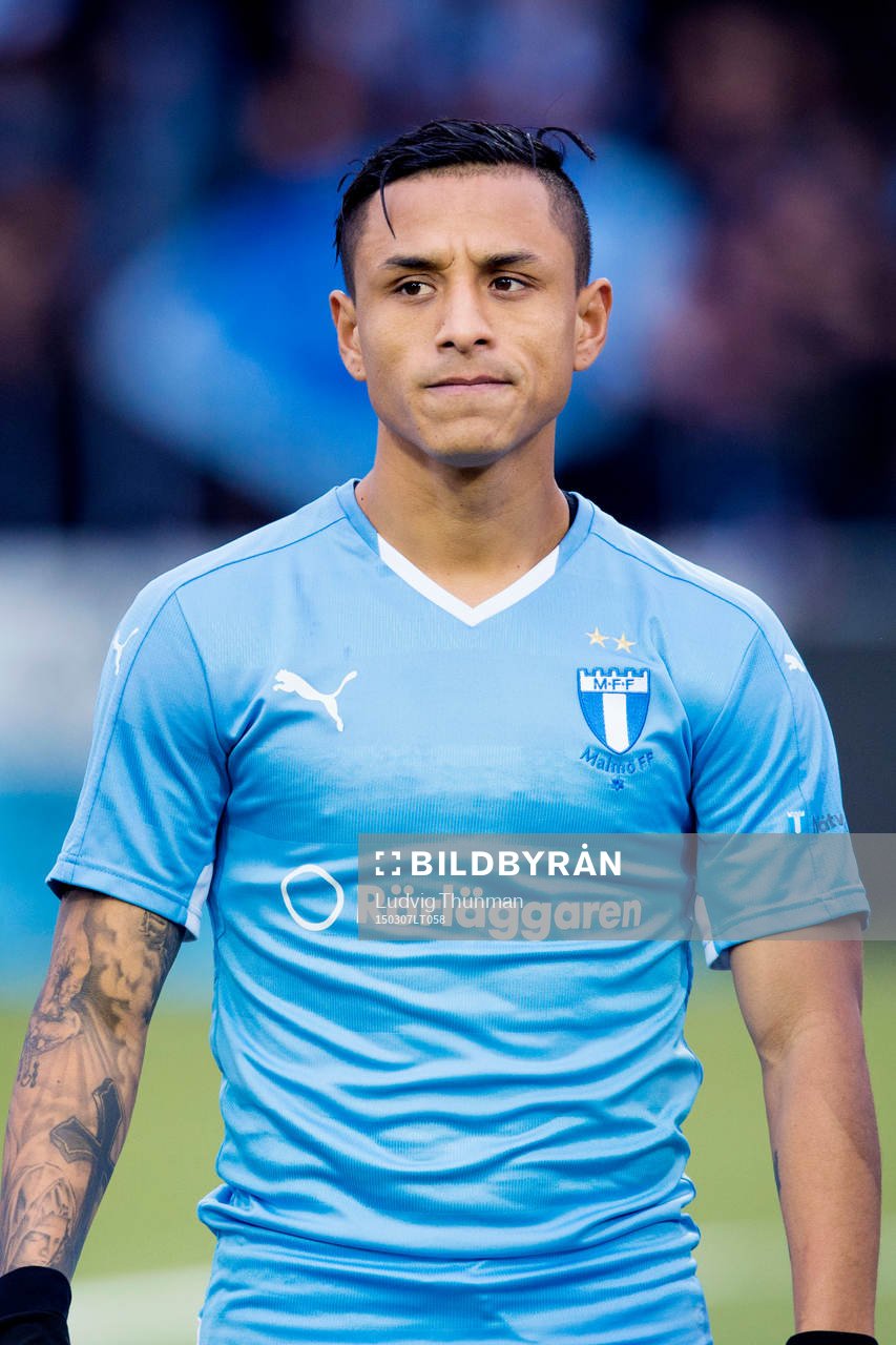 Malmö FFs Victor Yoshimar Yotun Flores