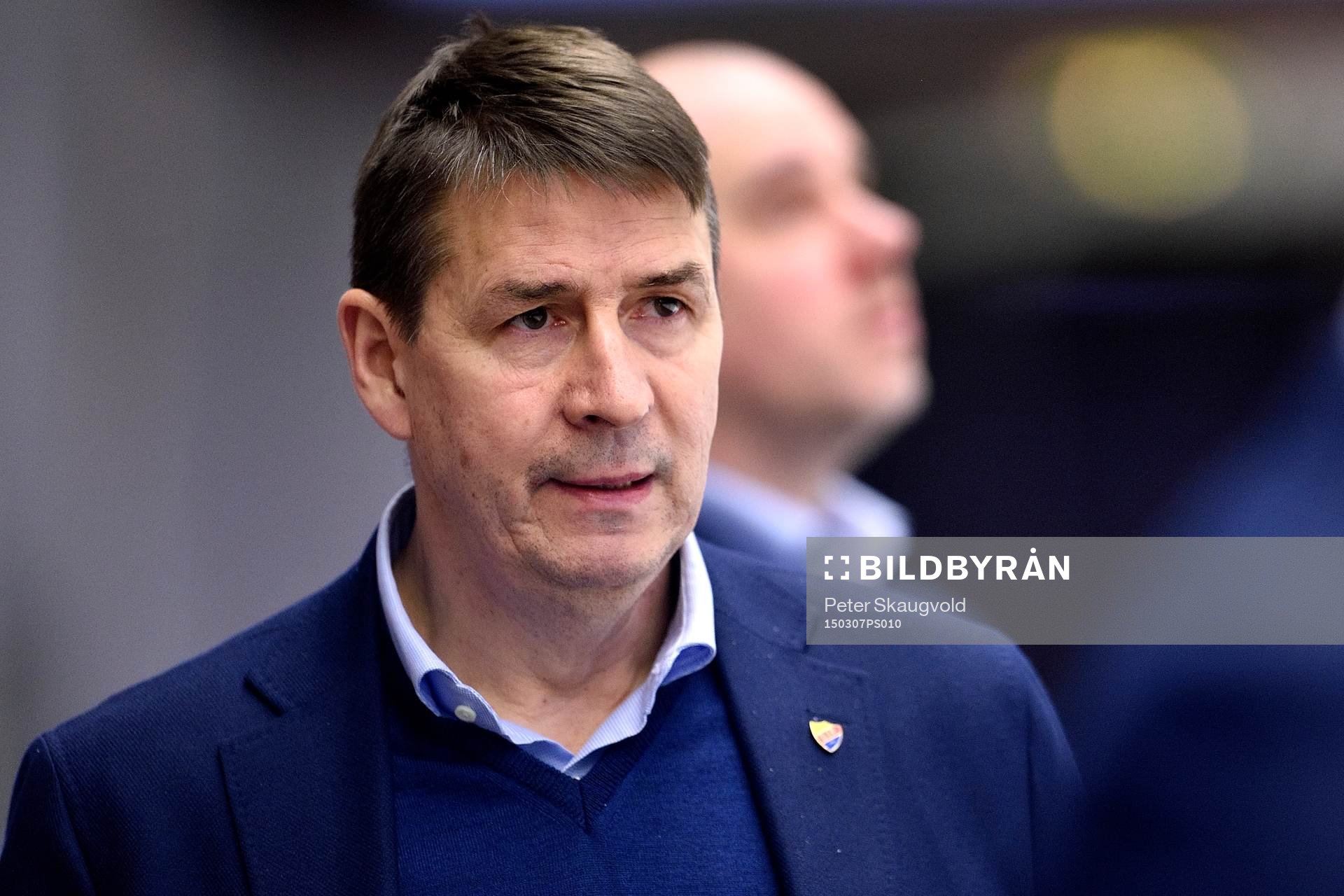 Djurgårdens huvudtränare Hans Särkijärvi på