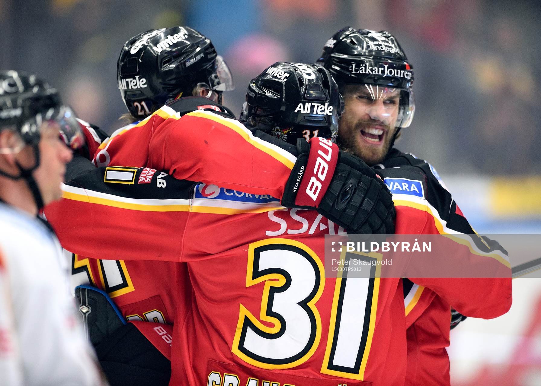 Luleås Jonathan Sigalet jublar
