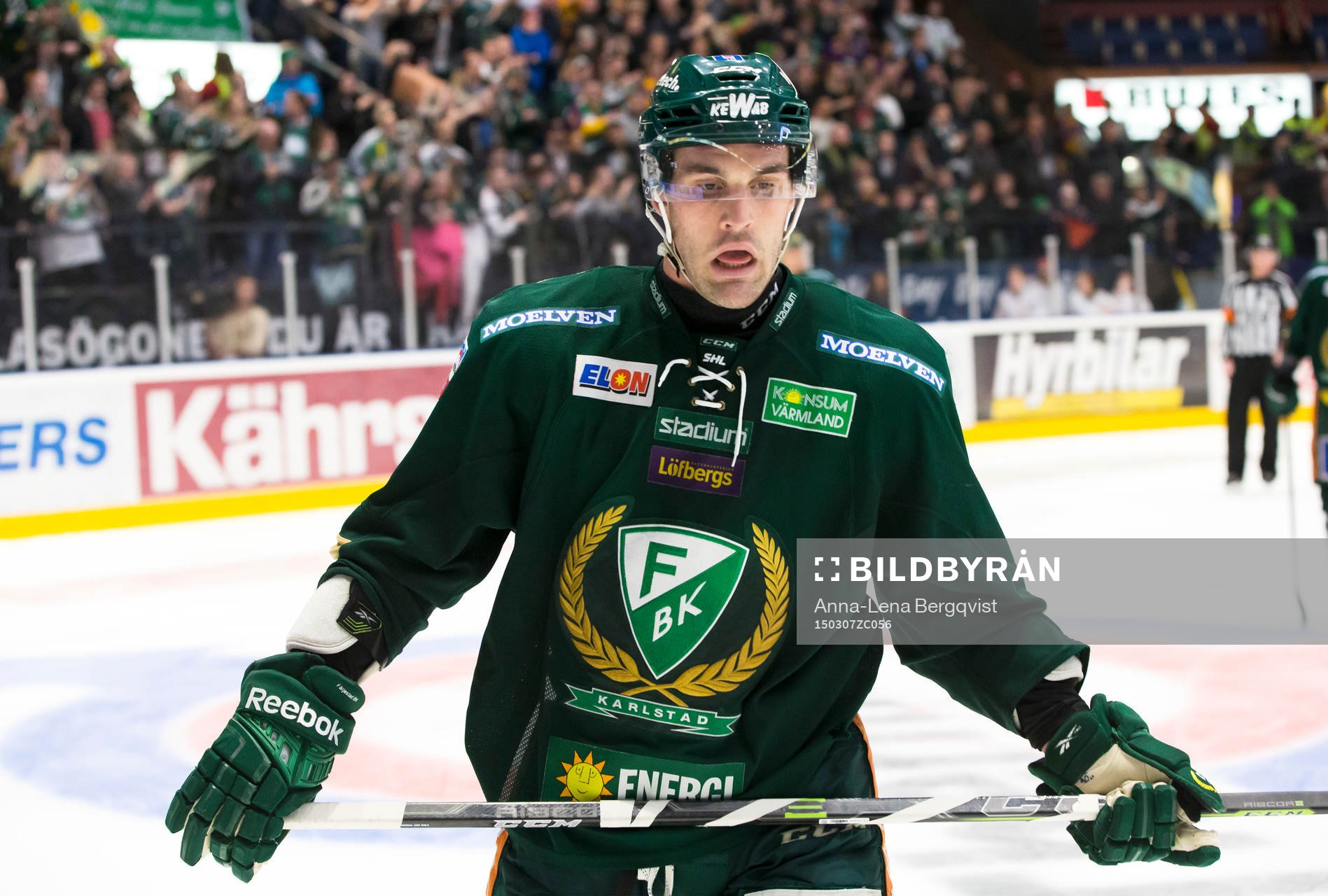 Färjestads Niclas Arell deppar