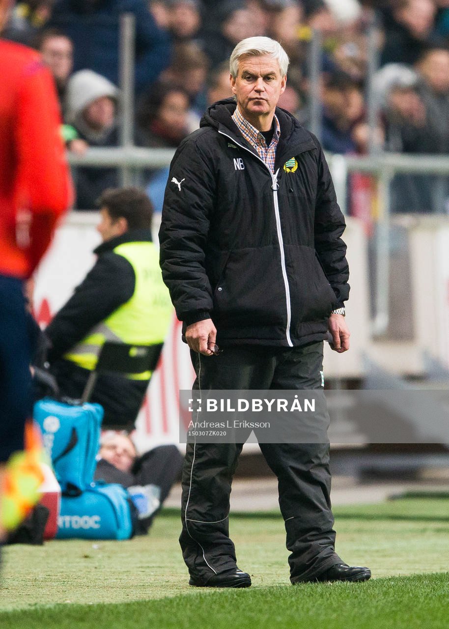 Hammarbys tränare Nanne Bergstrand