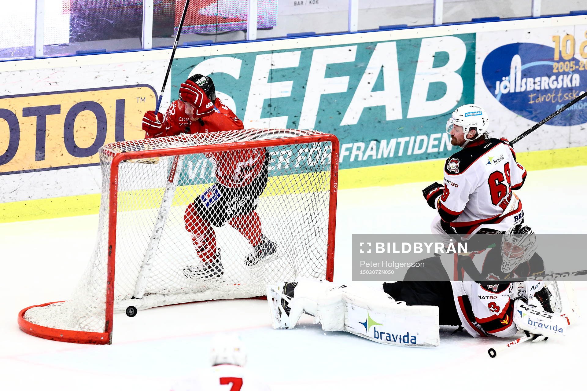 Vita Hästens Markus Gunnarsson gör 2-0 när Malmös