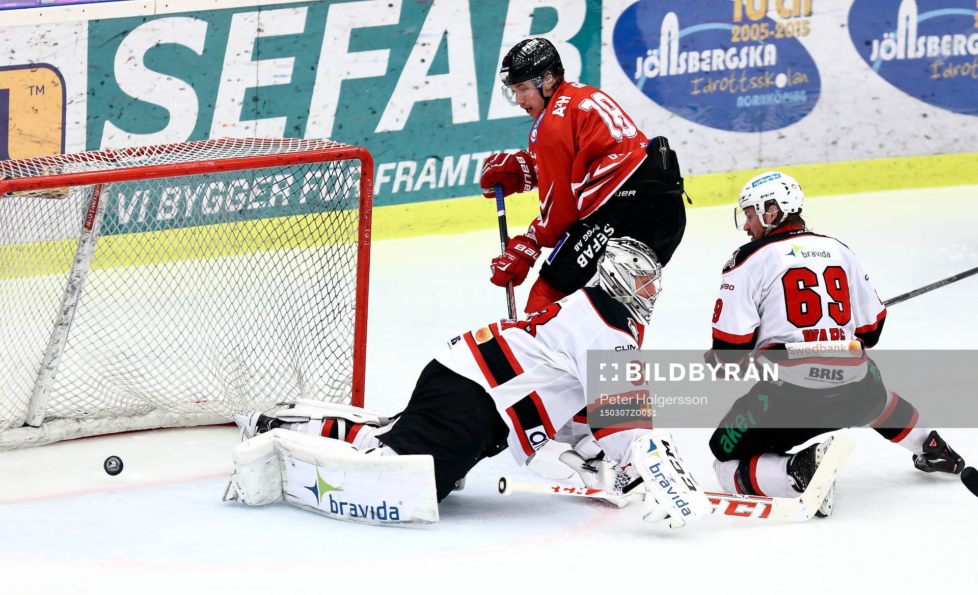 Vita Hästens Markus Gunnarsson gör 2-0 när Malmös