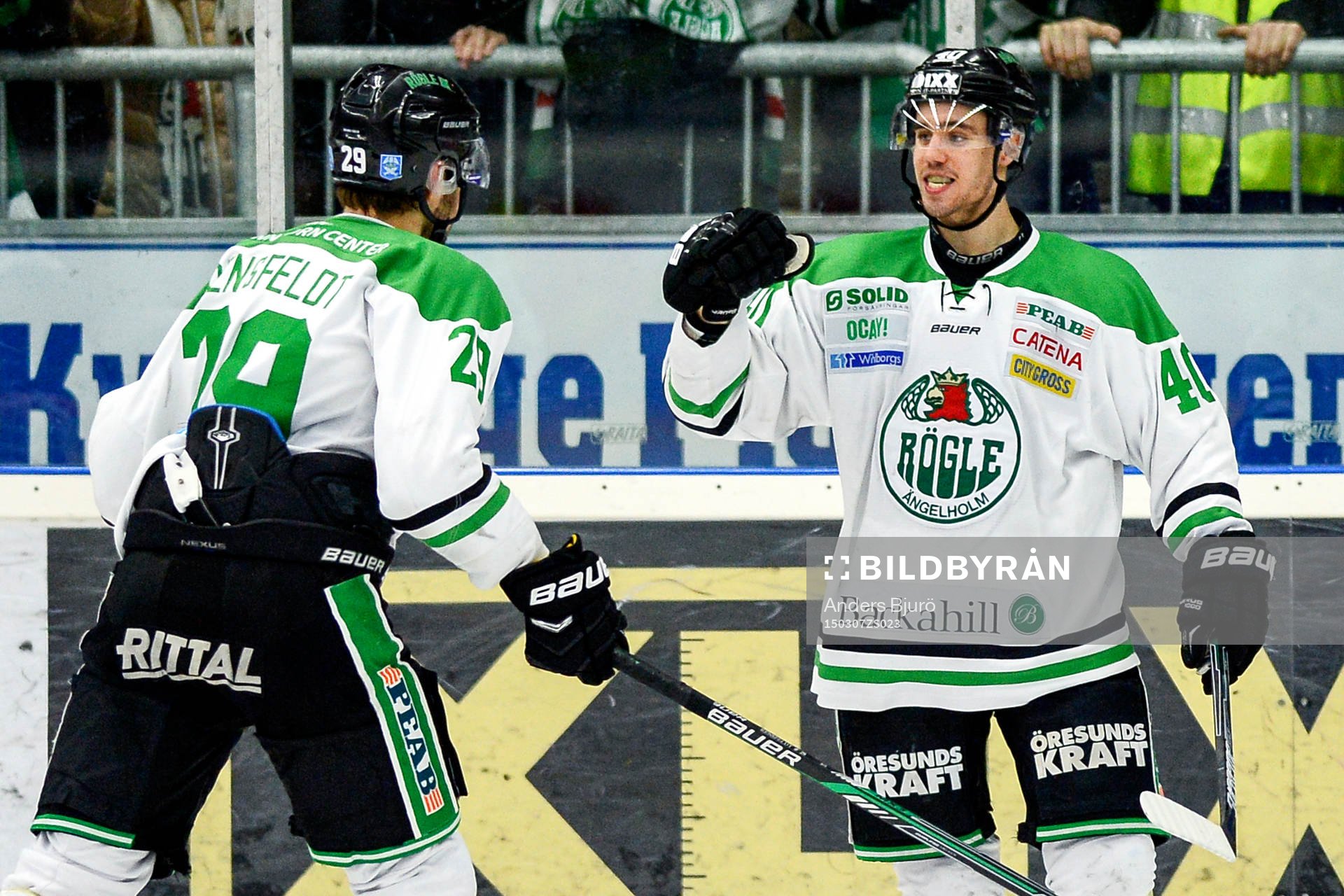 Rögles Jesper Jensen jublar