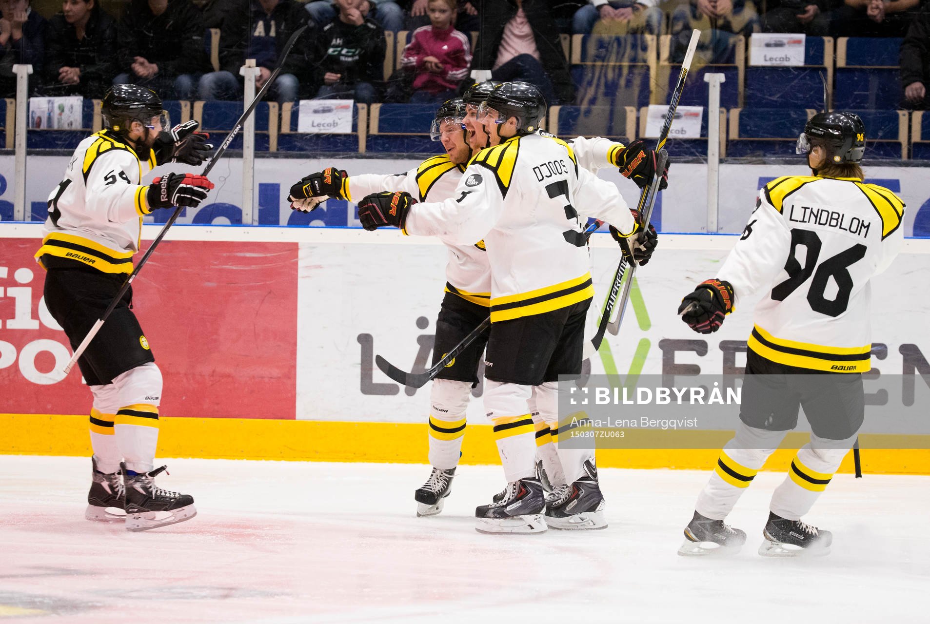 Brynäs firar mål 1-1