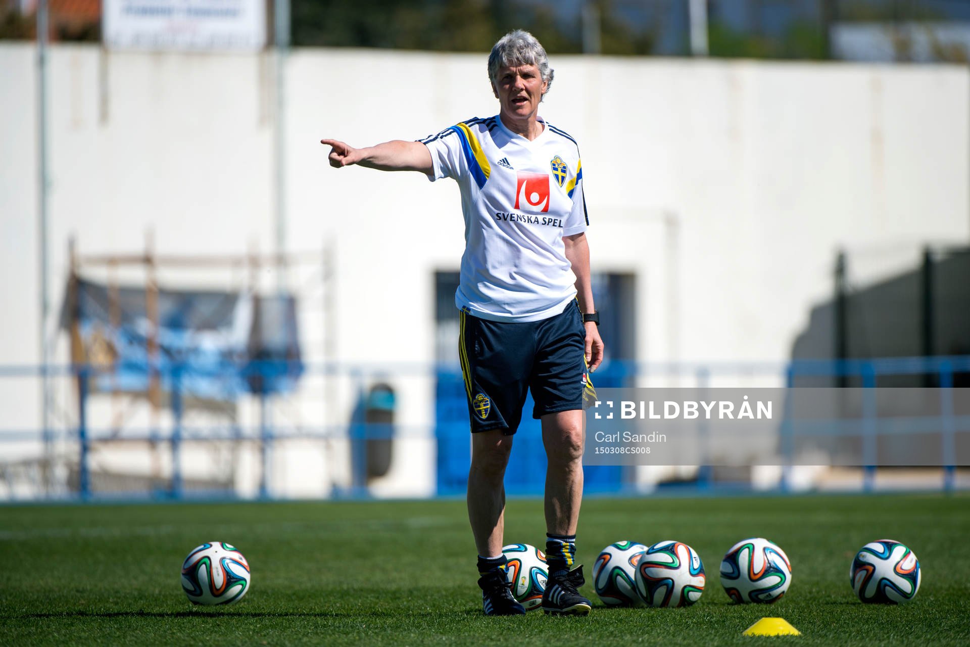 Sveriges förbundskapten Pia Sundhage