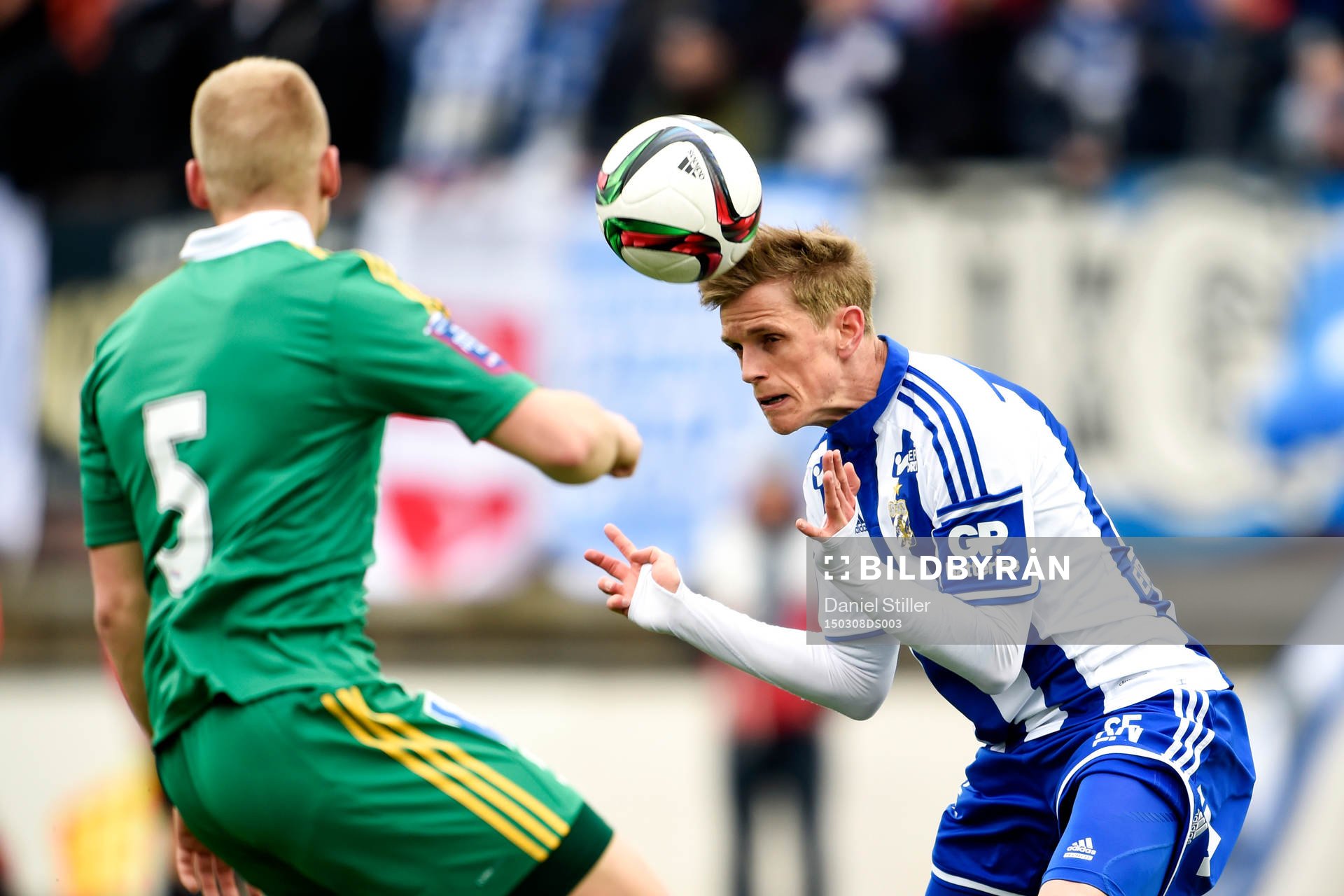 IFK Göteborgs Sören Rieks och Ljungskiles Petter Björlund