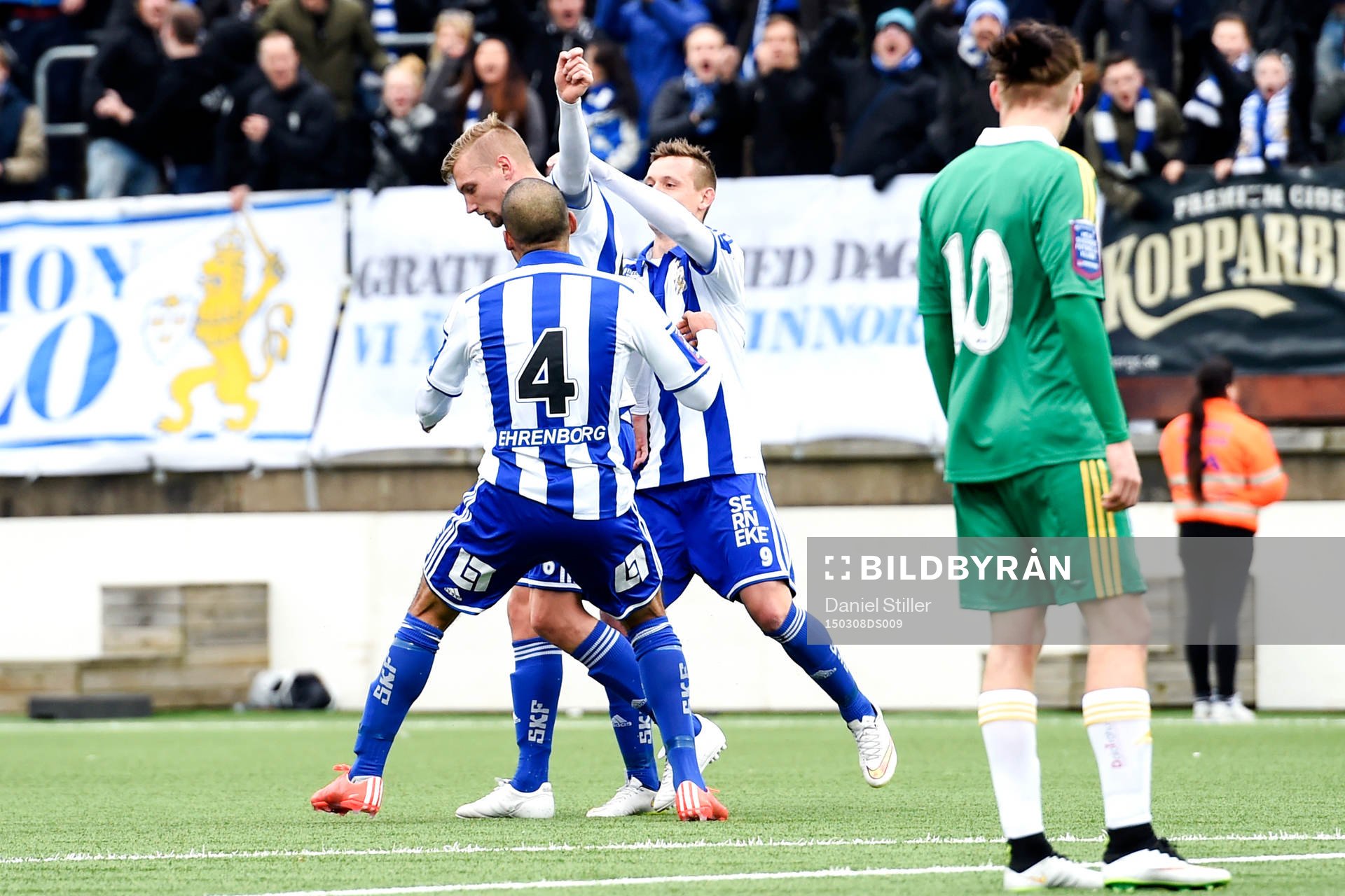 IFK Göteborgs Sebastian Eriksson jublar