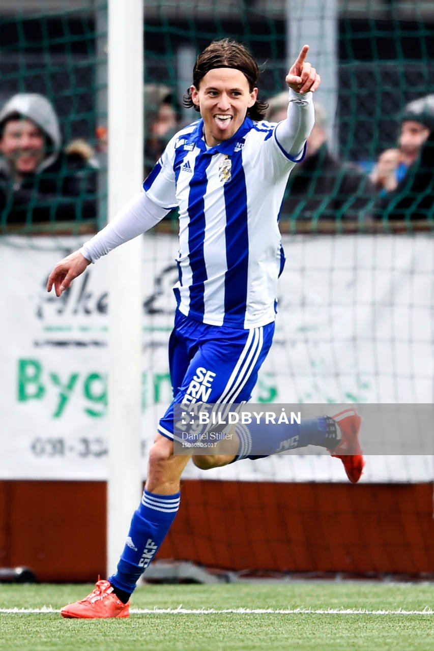 IFK Göteborgs Lasse Vibe jublar