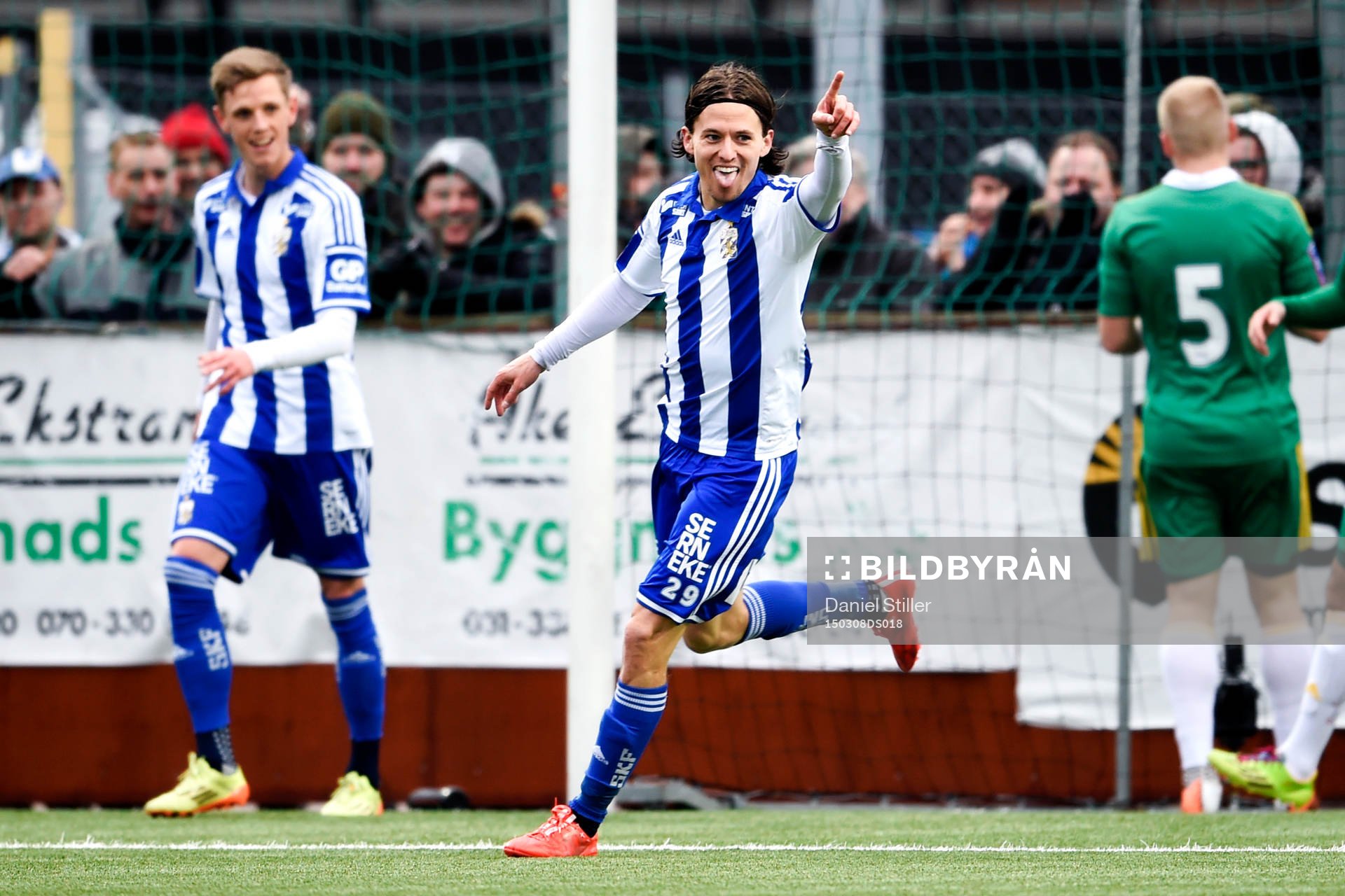 IFK Göteborgs Lasse Vibe jublar