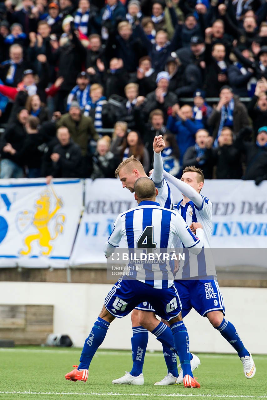 IFK Göteborgs Sebastian Eriksson jublar