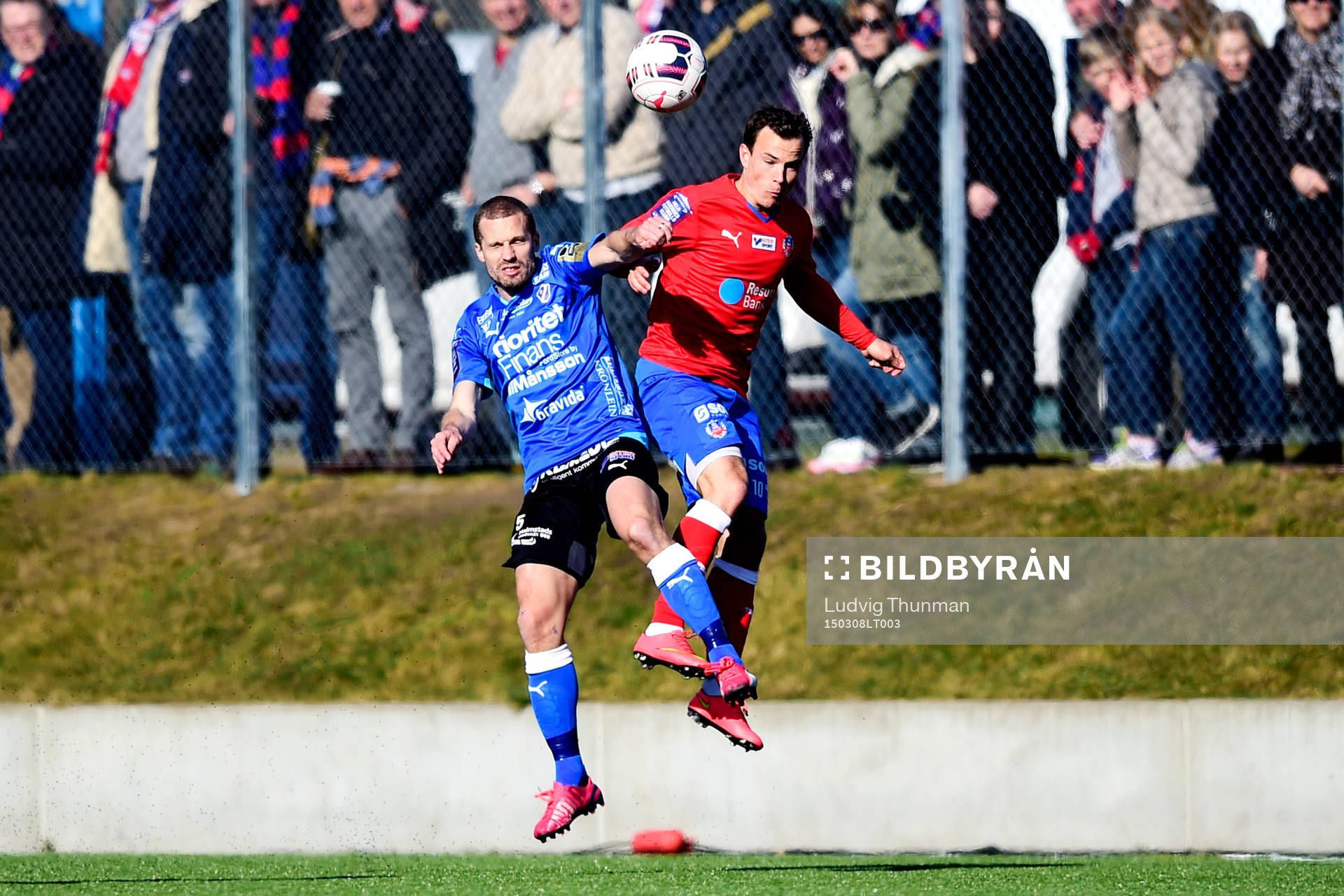 Halmstads Christoffer Andersson och Helsingborgs Anton Wede