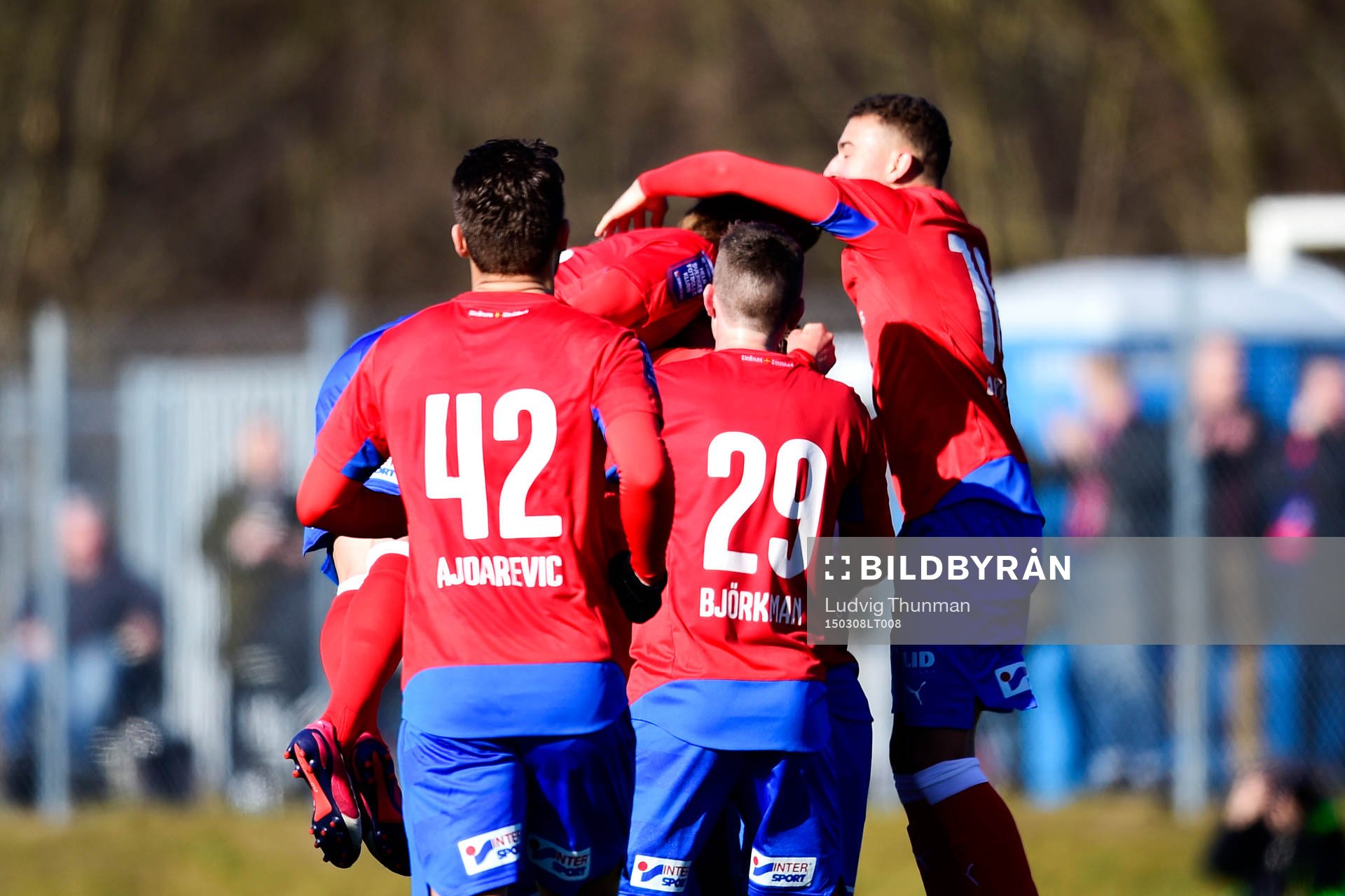 Helsingborgs Jere Uronen jublar