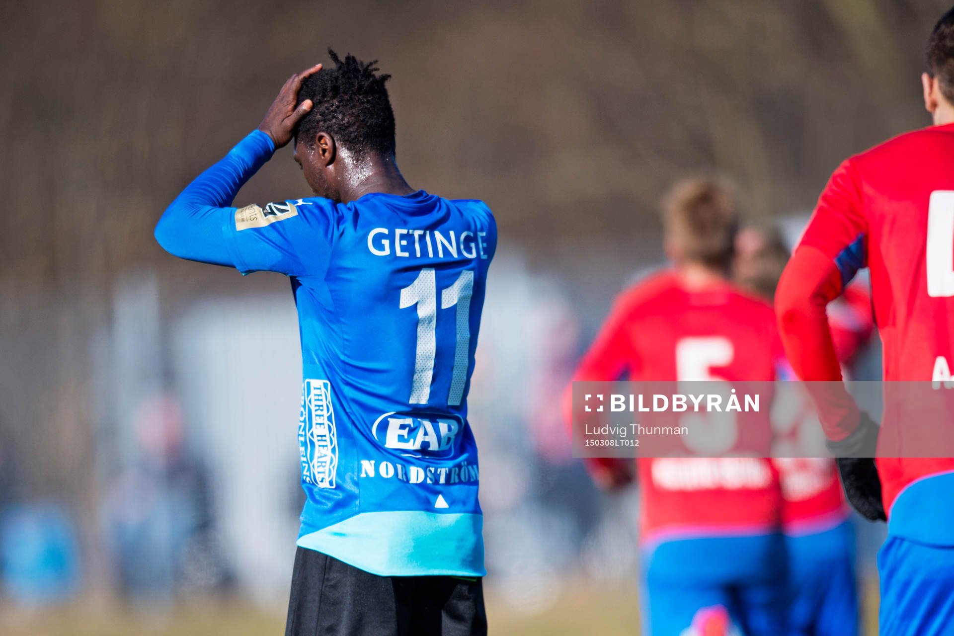 Halmstads King Osei Gyan deppar