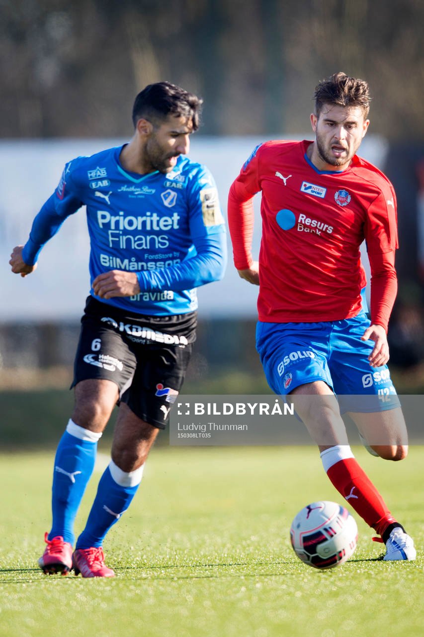 Helsingborgs Astrit Ajdarevic och Halmstads Mohammed Ali