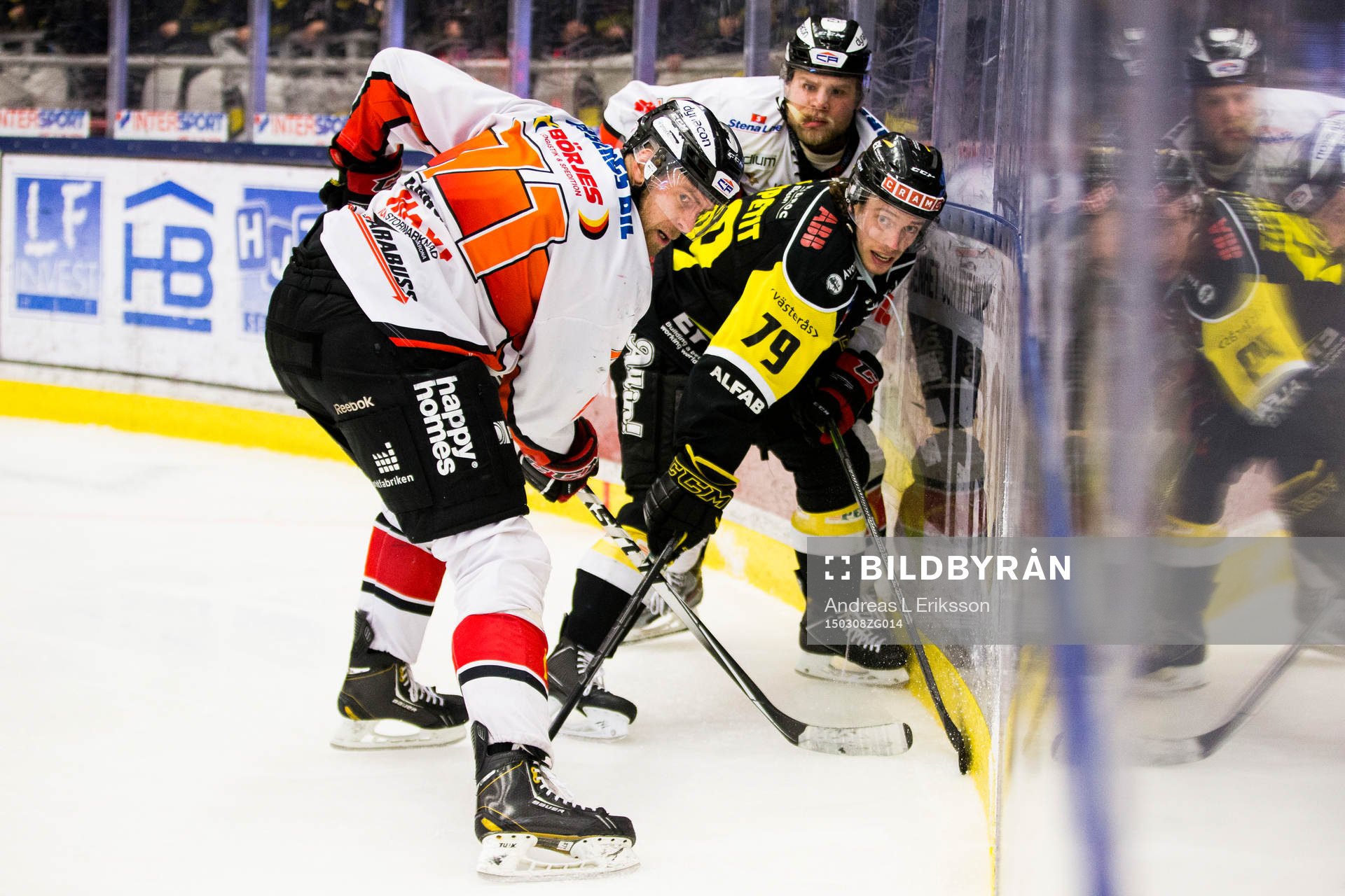 Karlskronas Niklas Lihagen och Västerås Brock Montpetit