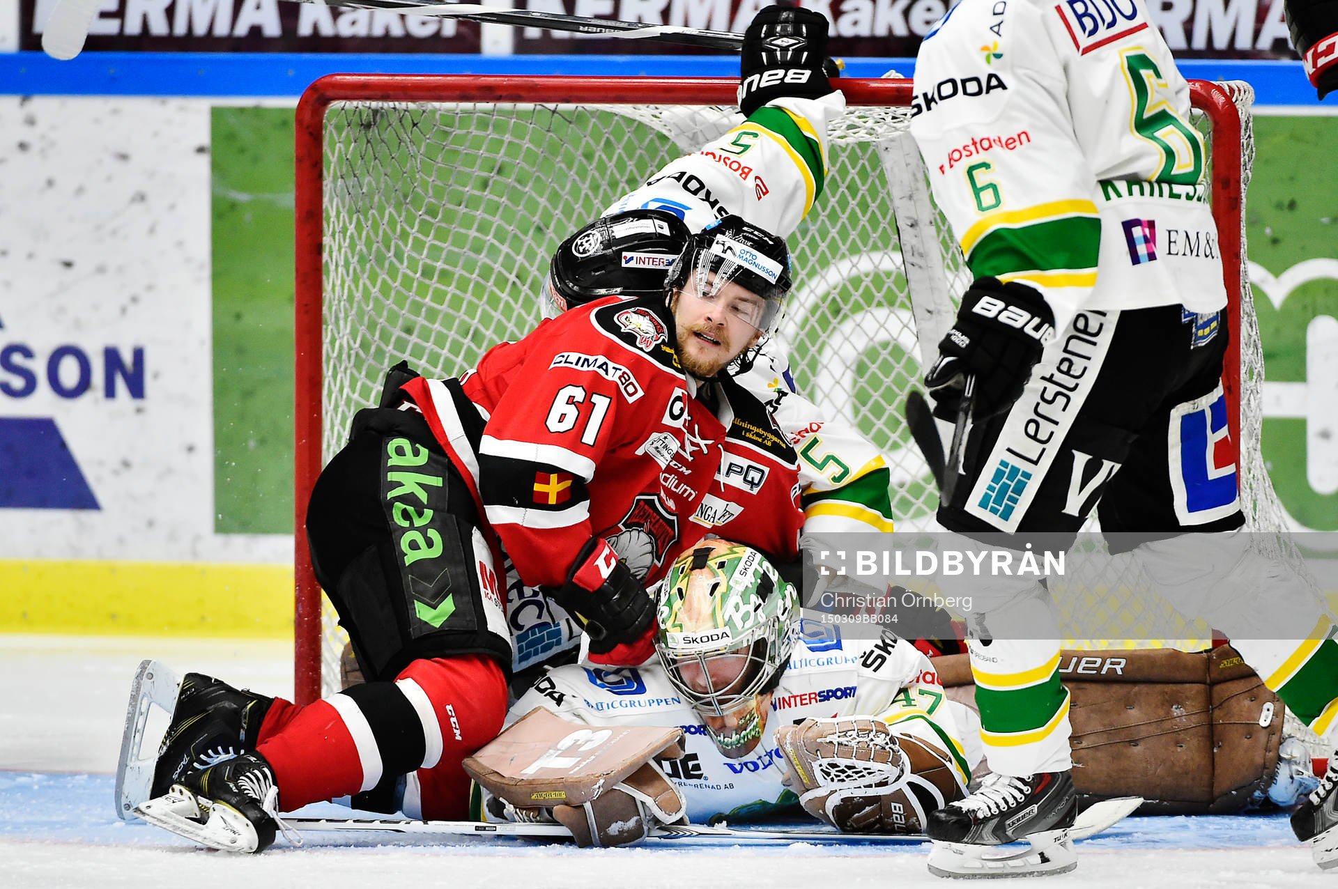 Malmö Redhawks Nicklas Jadeland trycker ner Björklövens