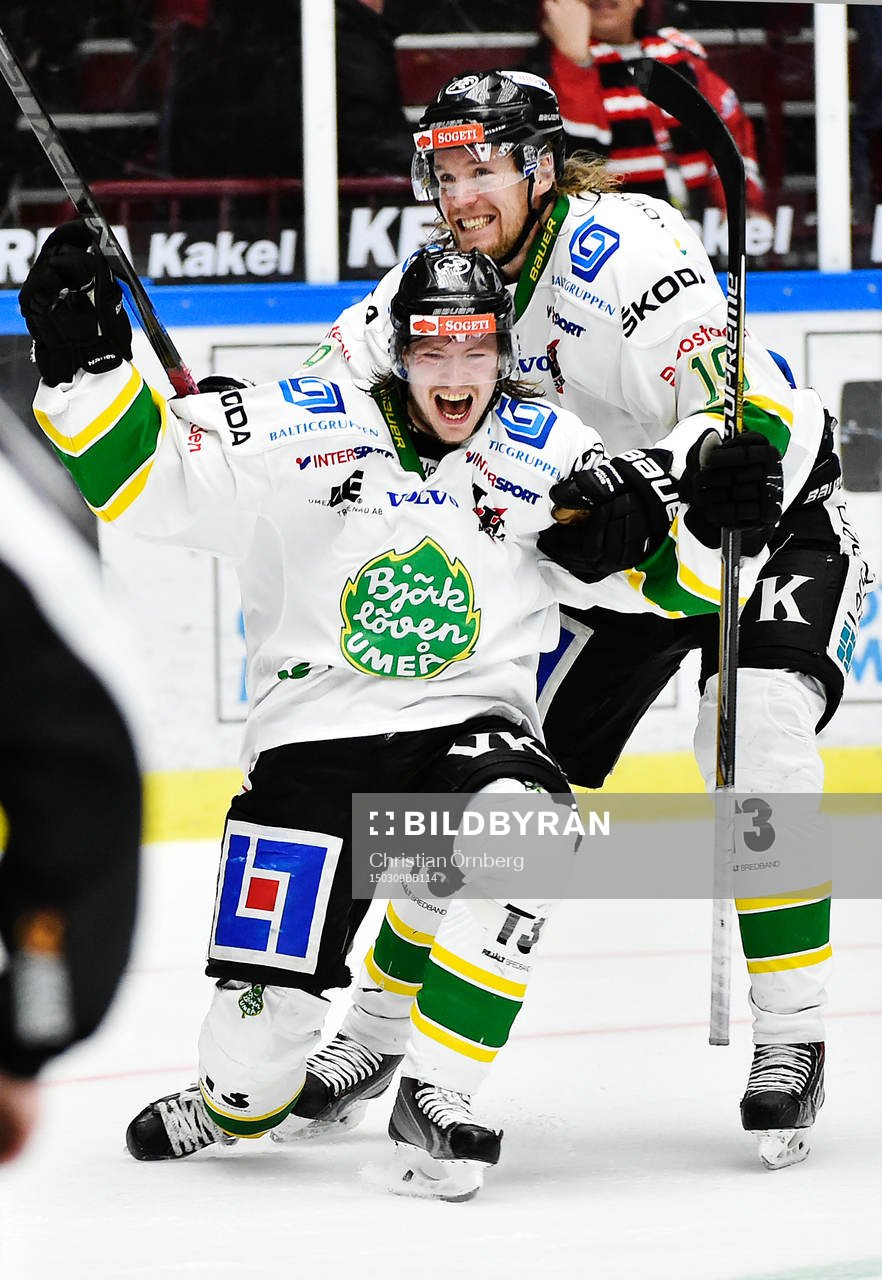 Björklövens Kim Karlsson jublar