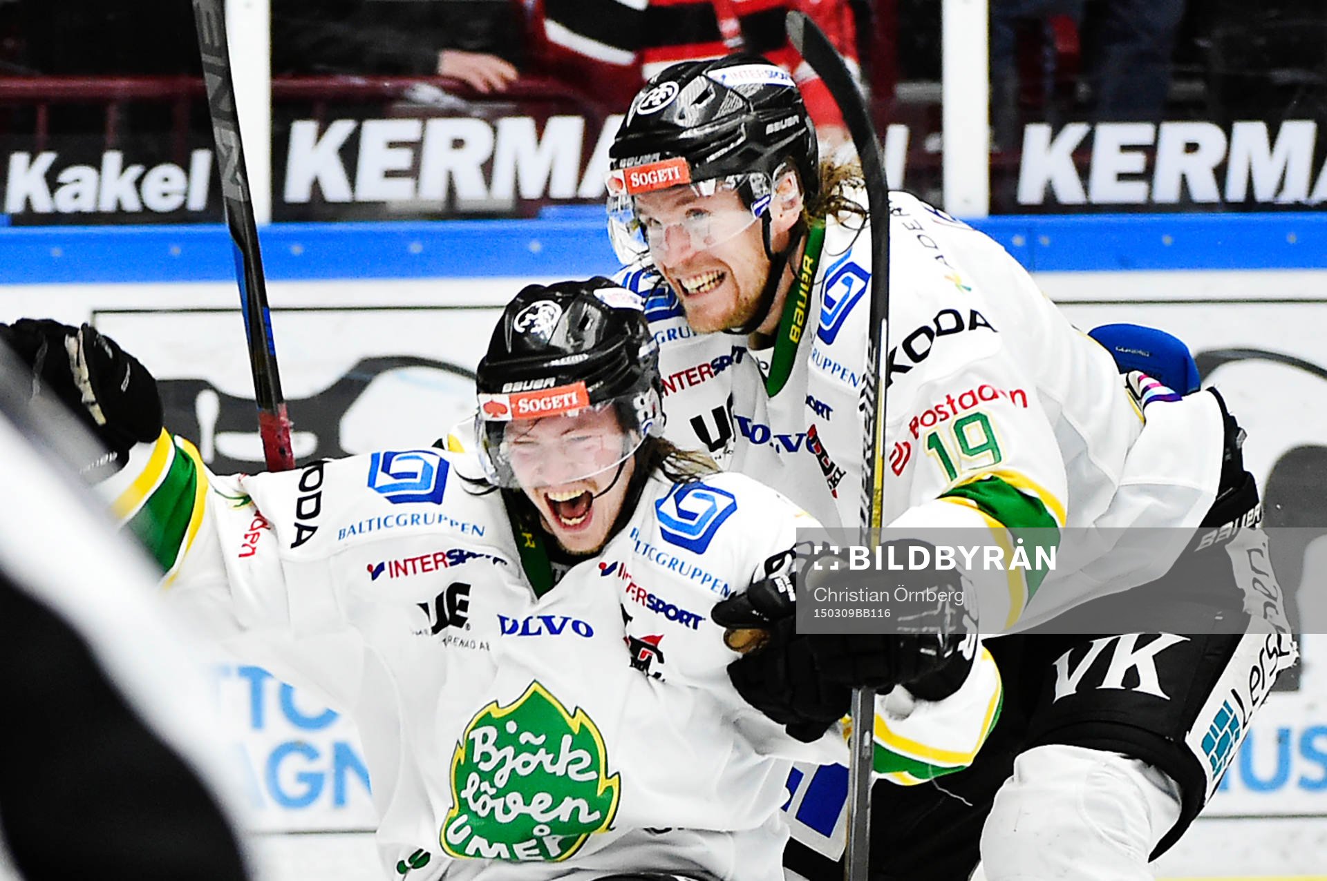 Björklövens Kim Karlsson jublar