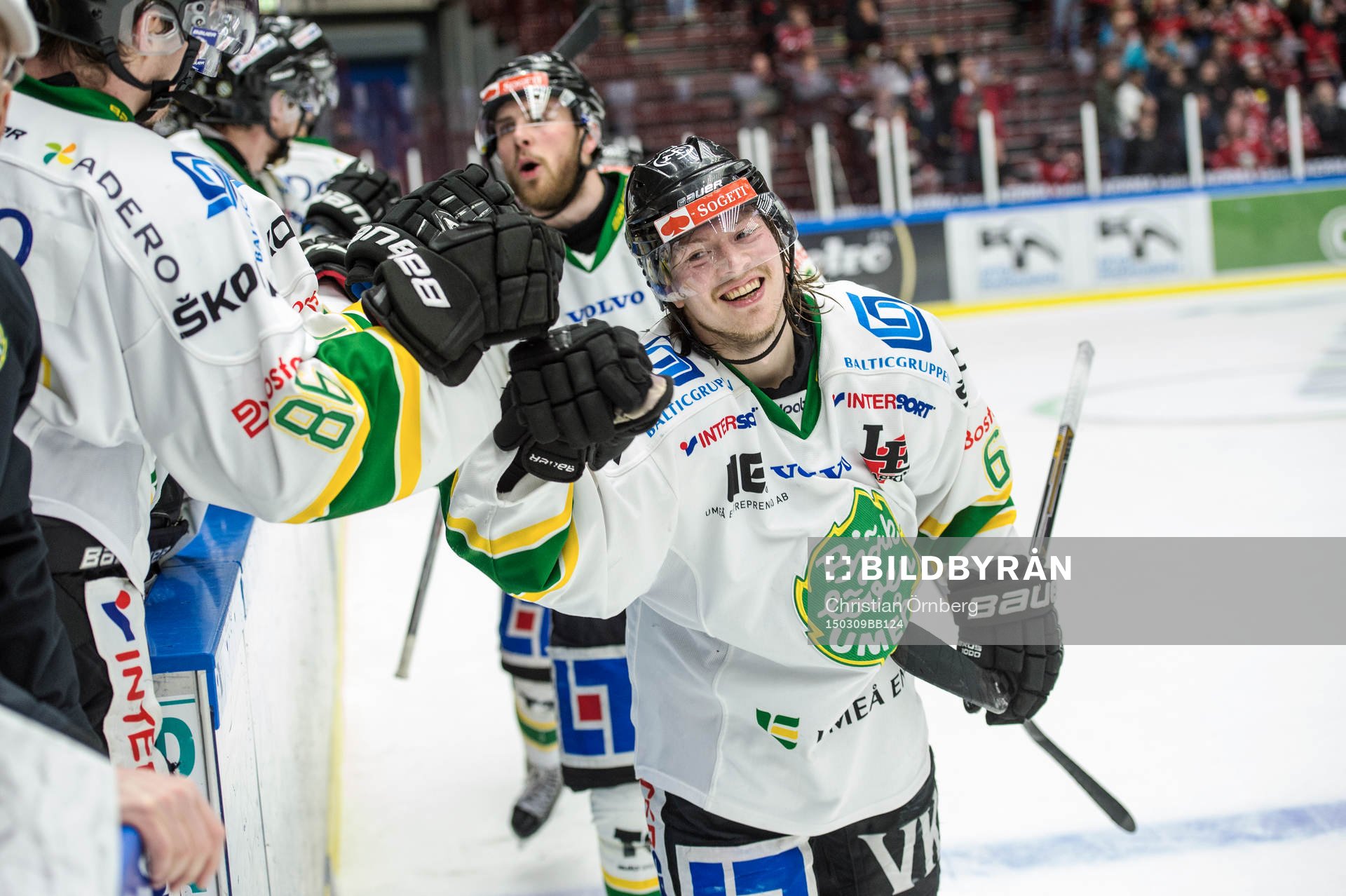 Björklövens Kim Karlsson jublar