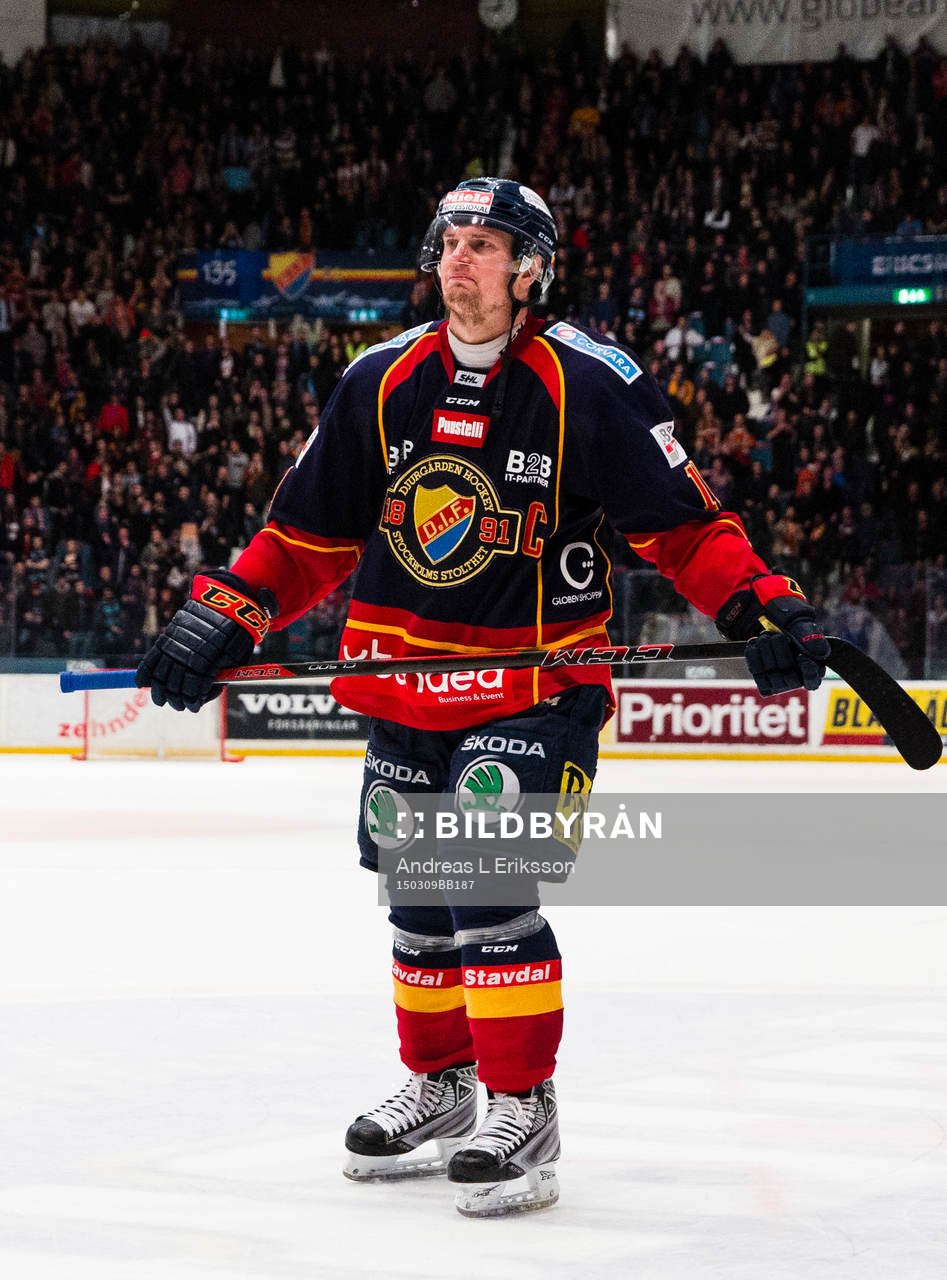 Djurgårdens Joakim Eriksson deppar