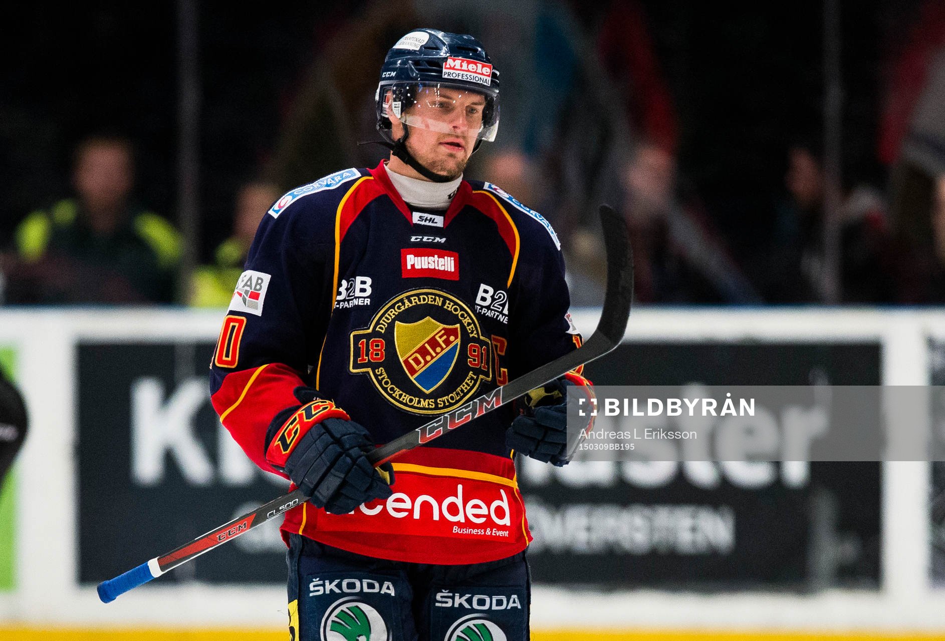 Djurgårdens Joakim Eriksson deppar