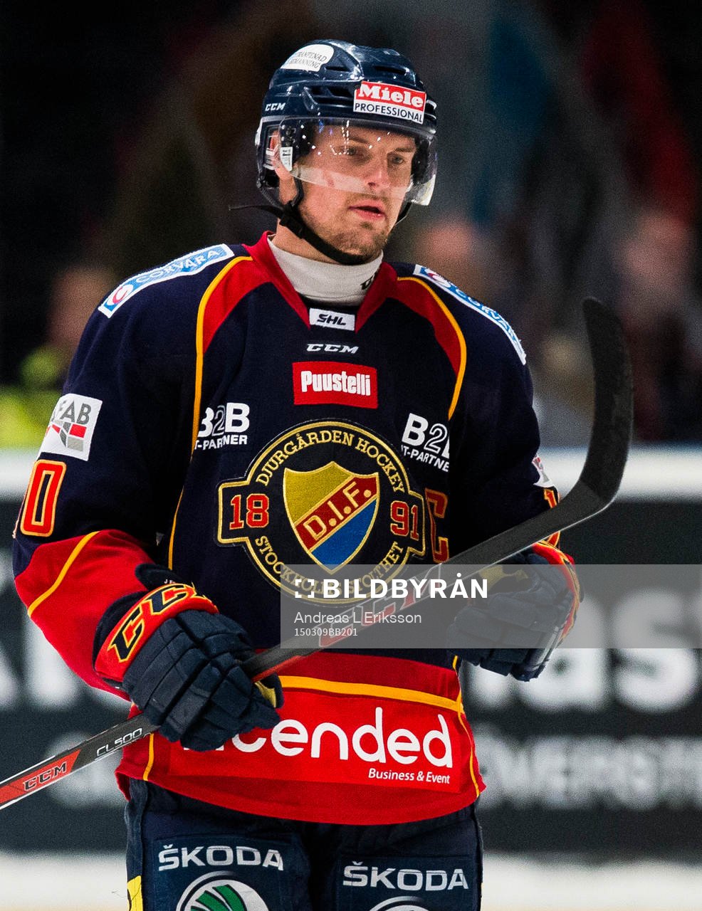 Djurgårdens Joakim Eriksson deppar