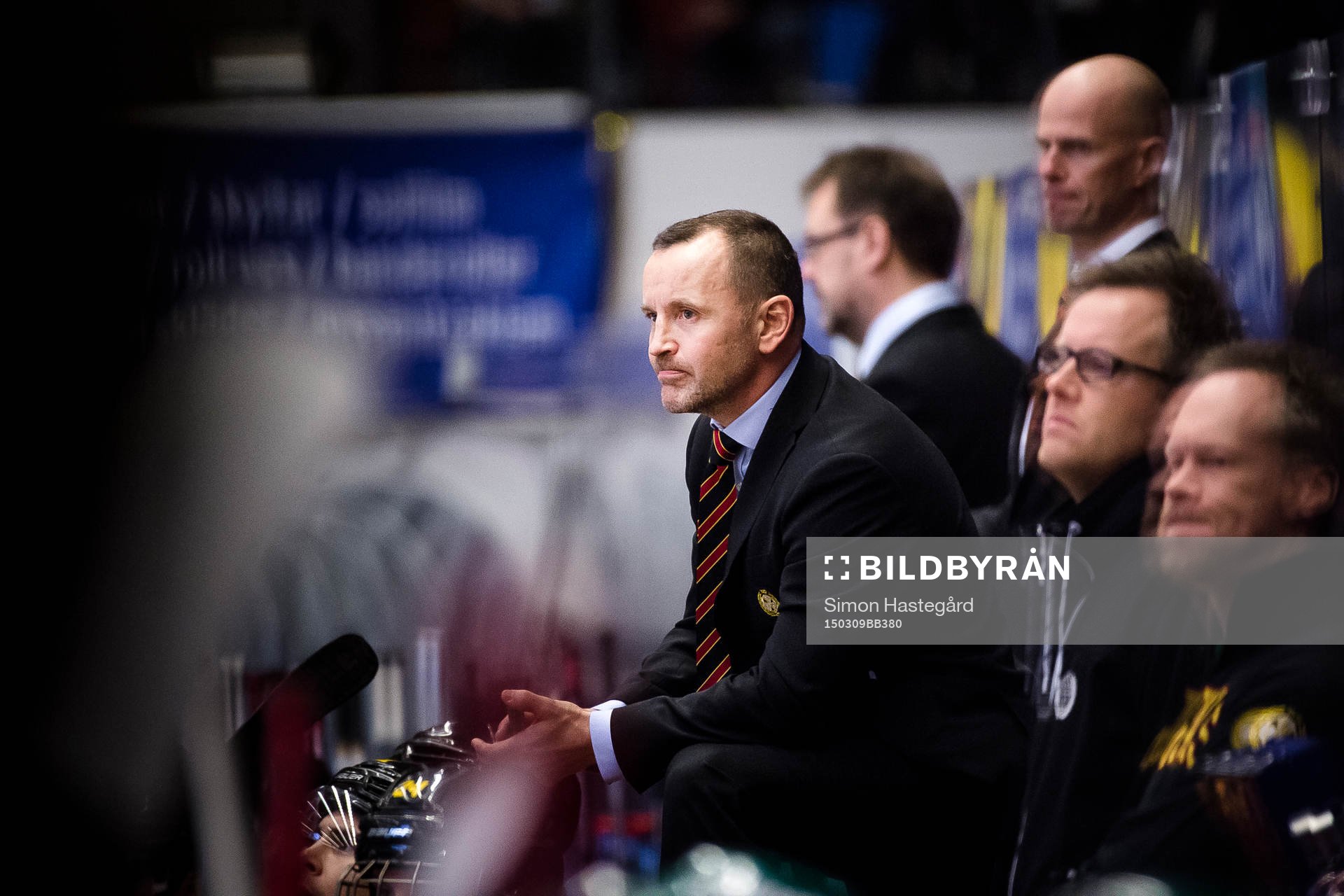 Brynäs tränare Thomas Berglund deppar