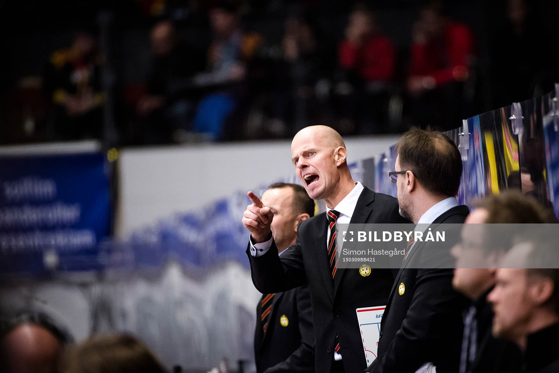 Brynäs assisterande tränare Petter Nilsson