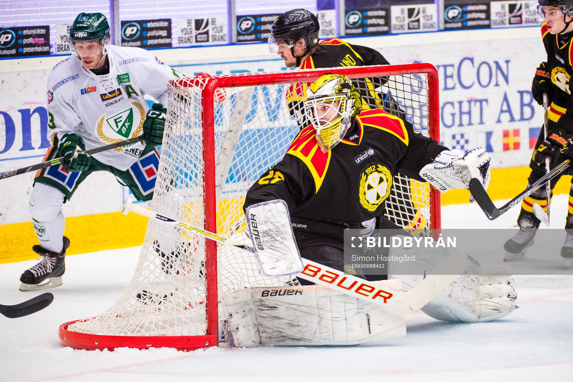 Brynäs målvakt Bernhard Starkbaum
