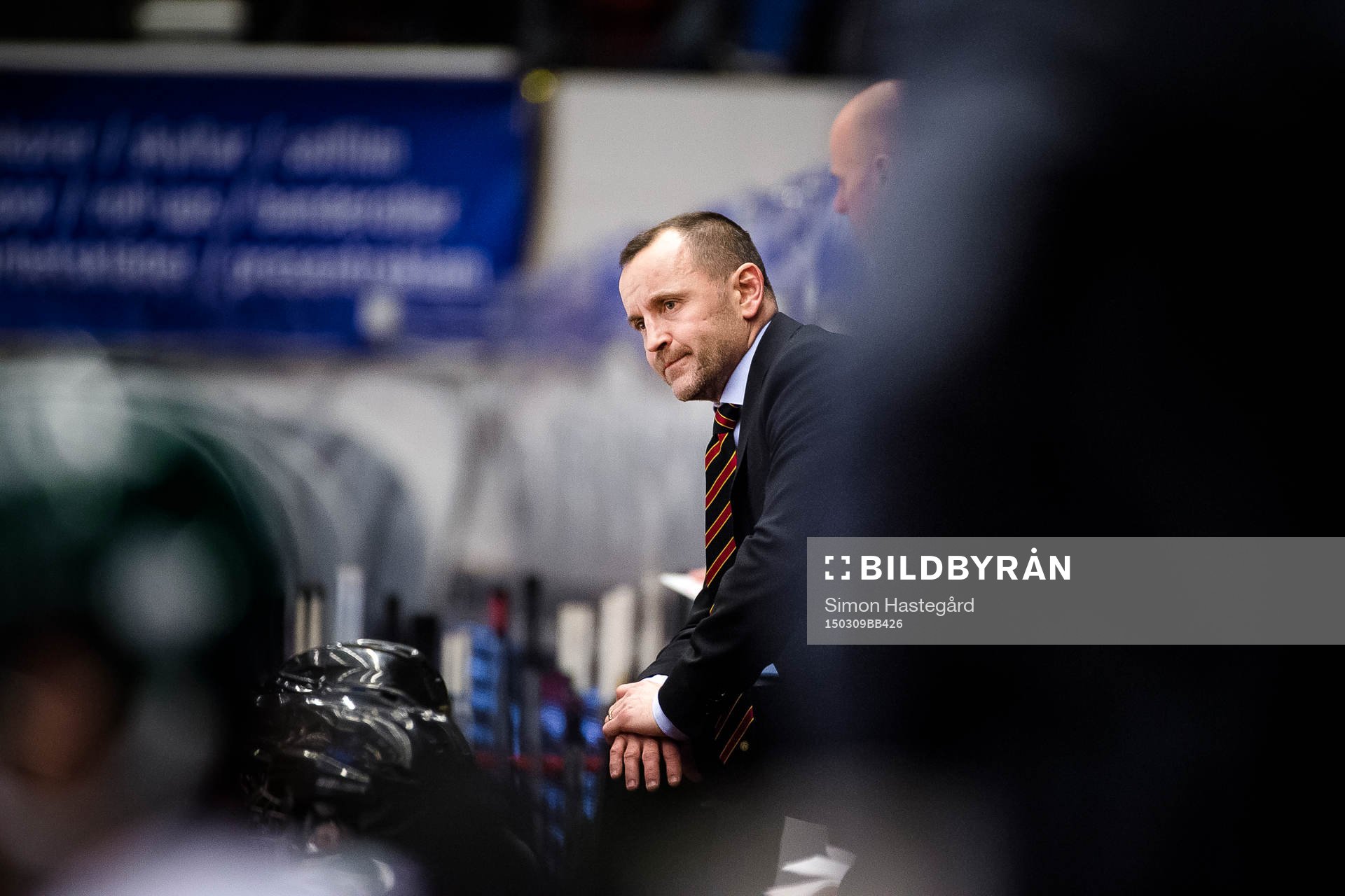 Brynäs tränare Thomas Berglund deppar