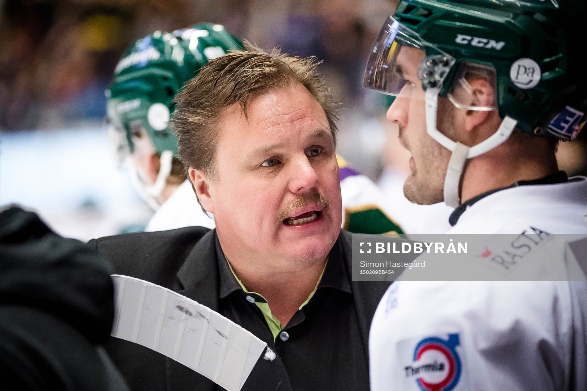 Färjestads assisterande tränare Leif Carlsson