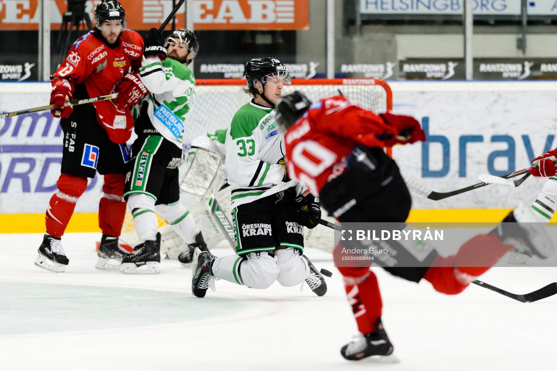 Vita Hästens Marcus Pettersson gör 1-1